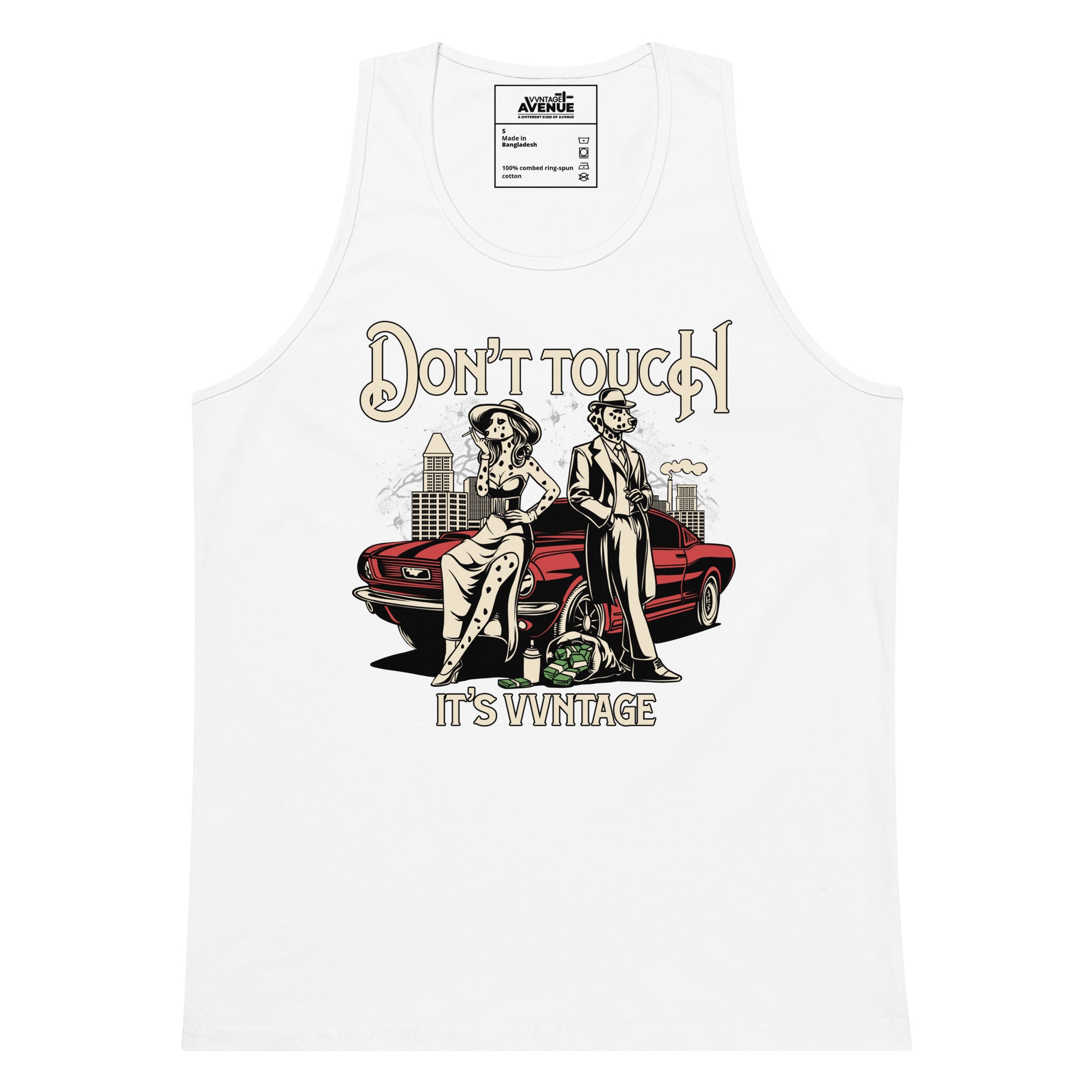 VVNTAGE Graphic PRM Tank (Don't Touch) - VVNTAGE AVENUE
