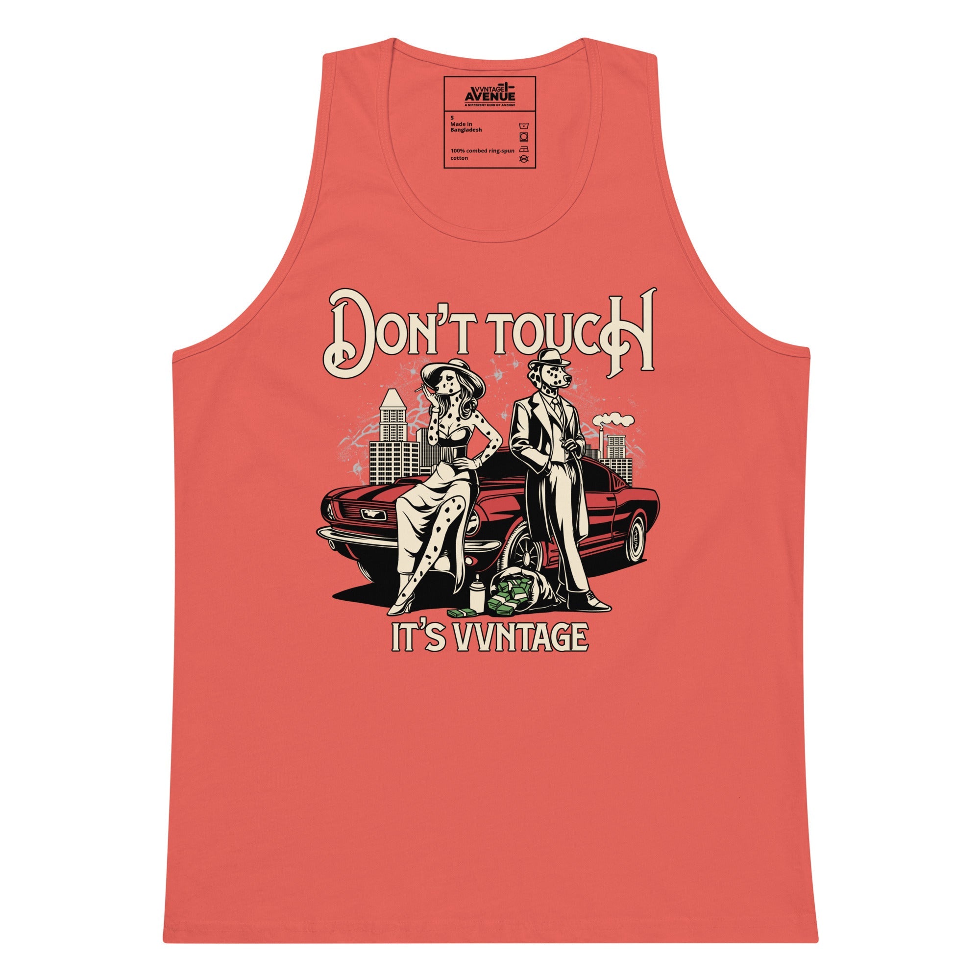 VVNTAGE Graphic PRM Tank (Don't Touch) - VVNTAGE AVENUE
