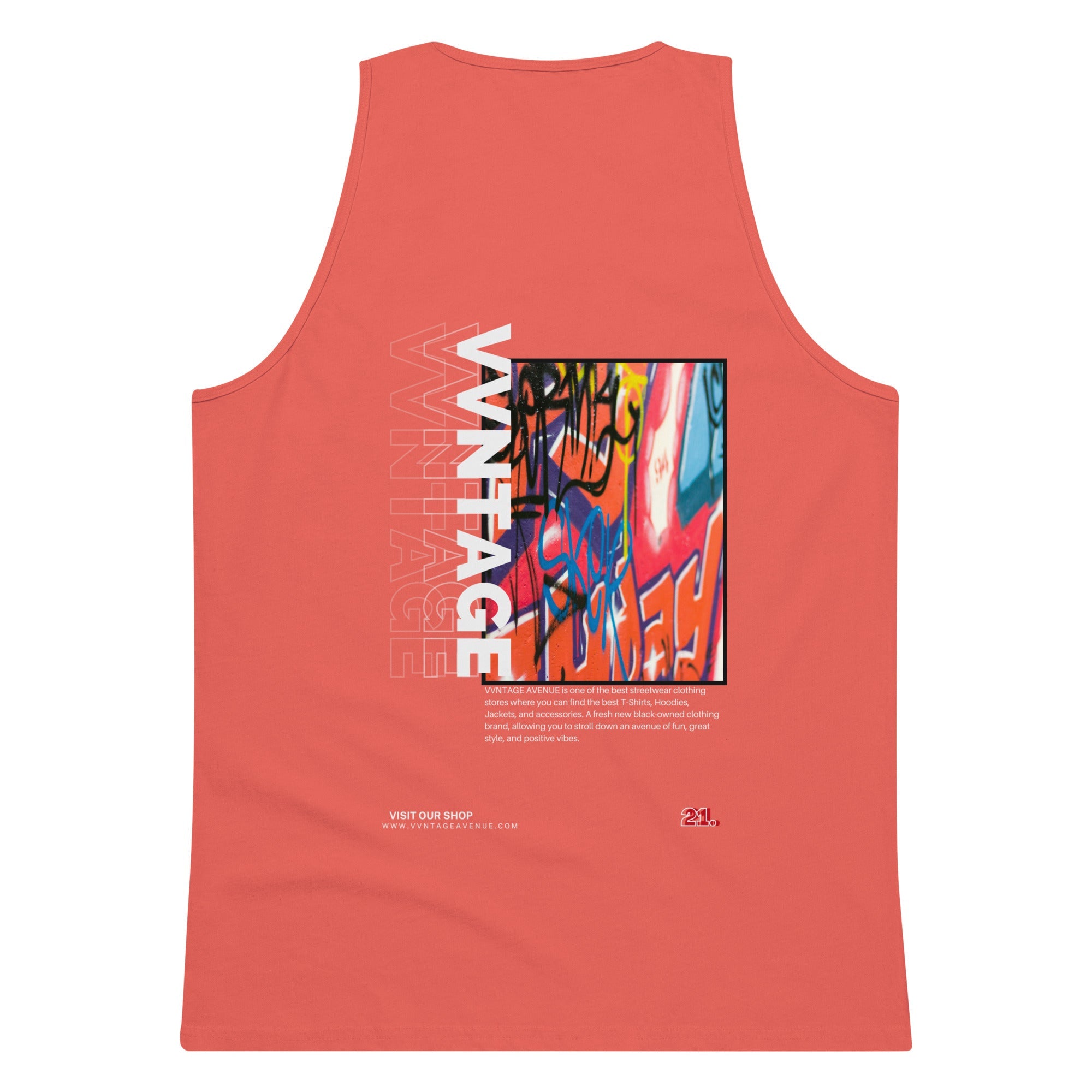 VVNTAGE Graphic PRM Tank (Faded Promo) - VVNTAGE AVENUE