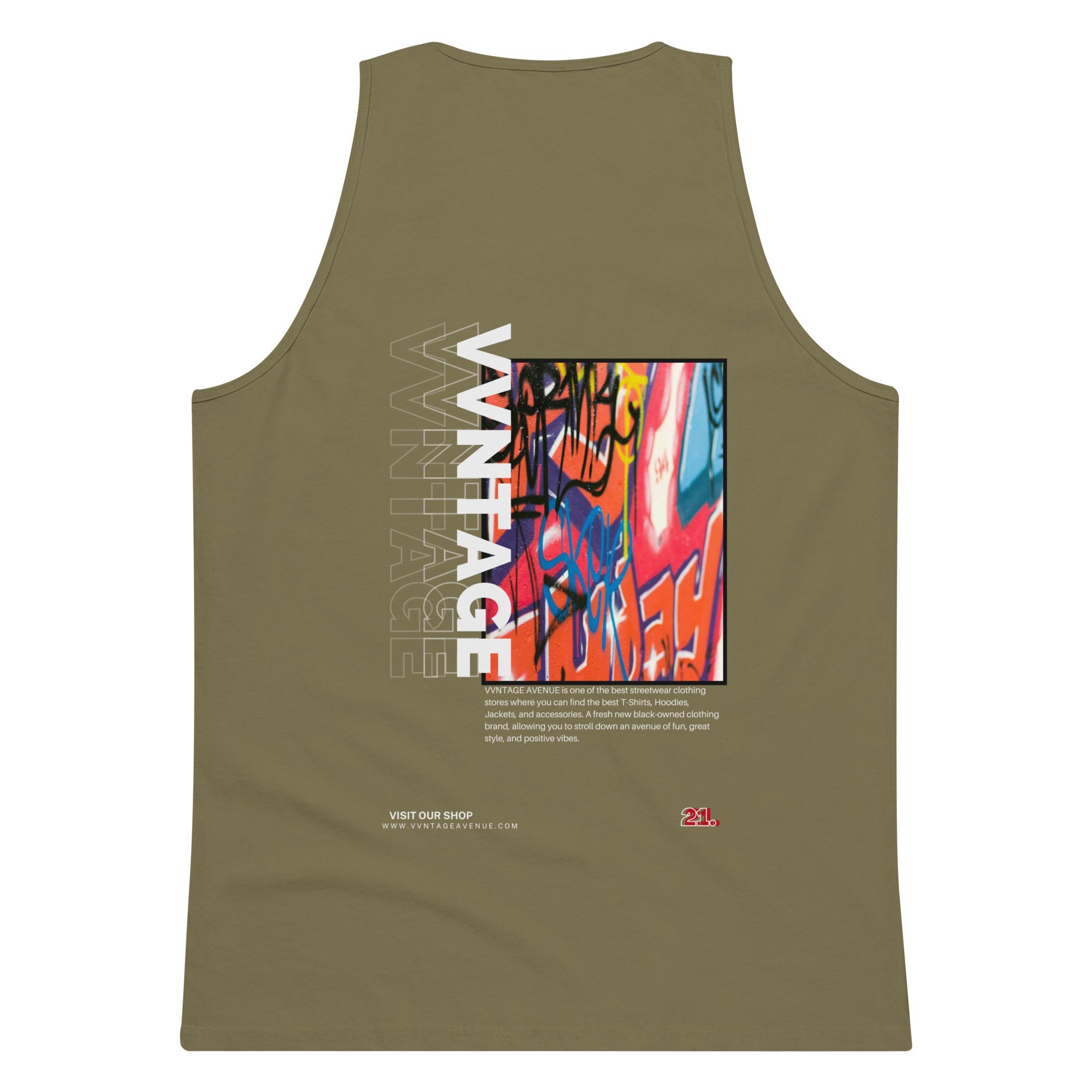VVNTAGE Graphic PRM Tank (Faded Promo) - VVNTAGE AVENUE