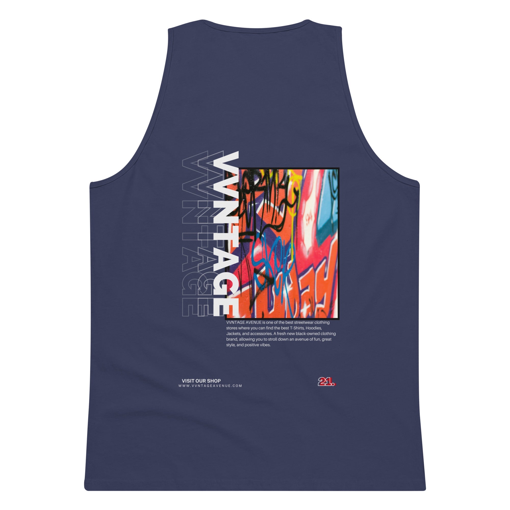 VVNTAGE Graphic PRM Tank (Faded Promo) - VVNTAGE AVENUE