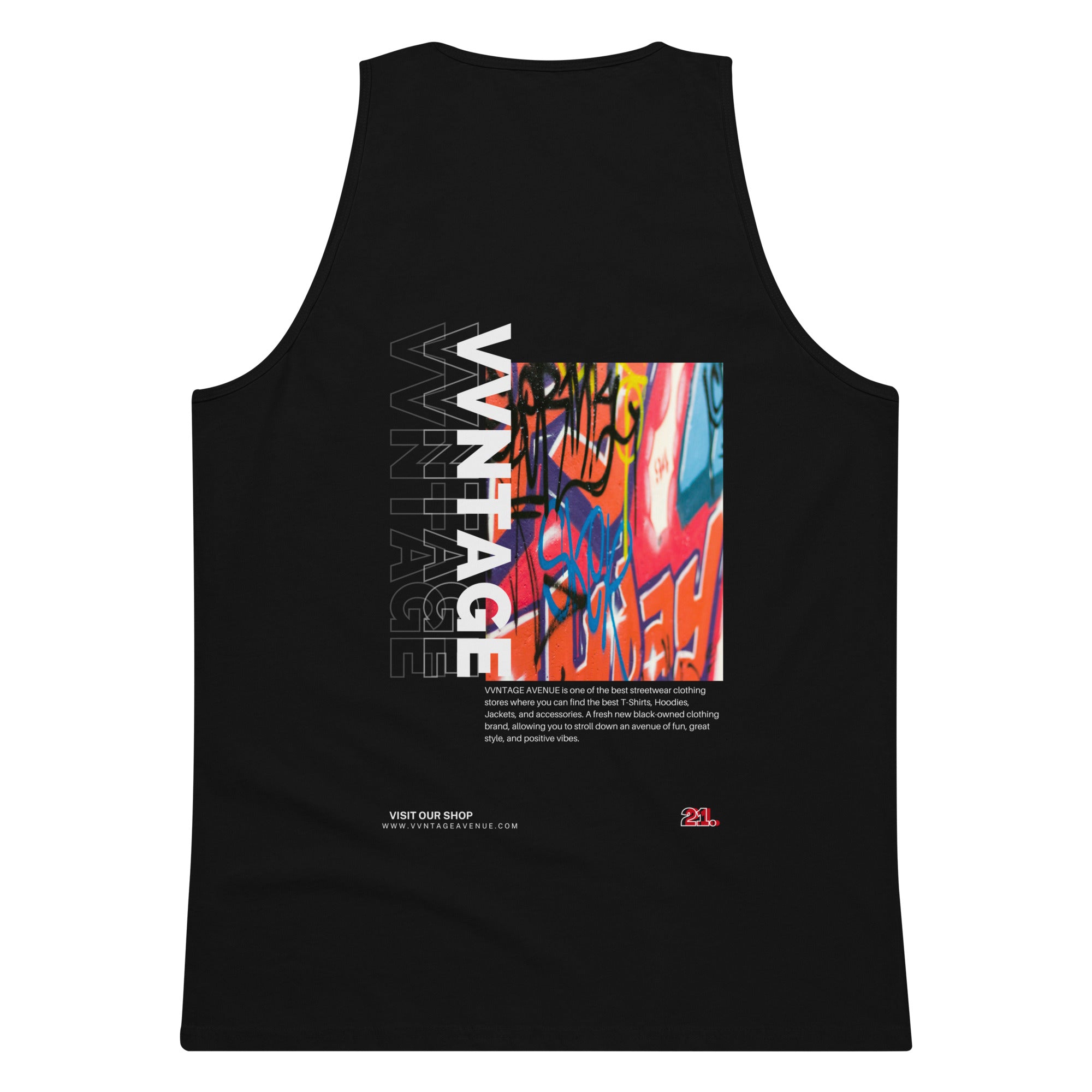 VVNTAGE Graphic PRM Tank (Faded Promo) - VVNTAGE AVENUE