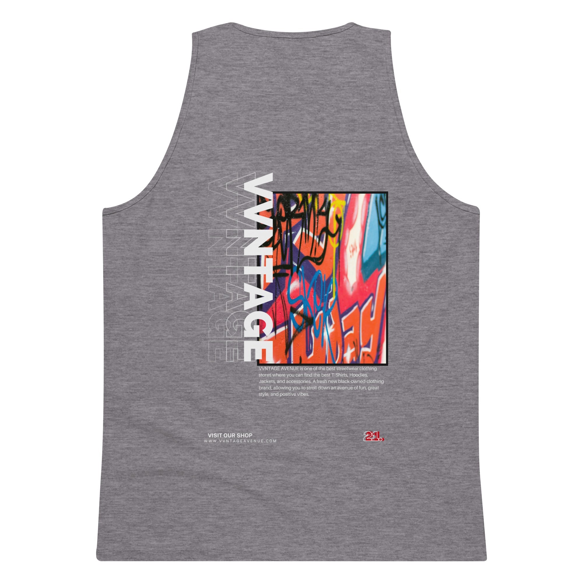 VVNTAGE Graphic PRM Tank (Faded Promo) - VVNTAGE AVENUE