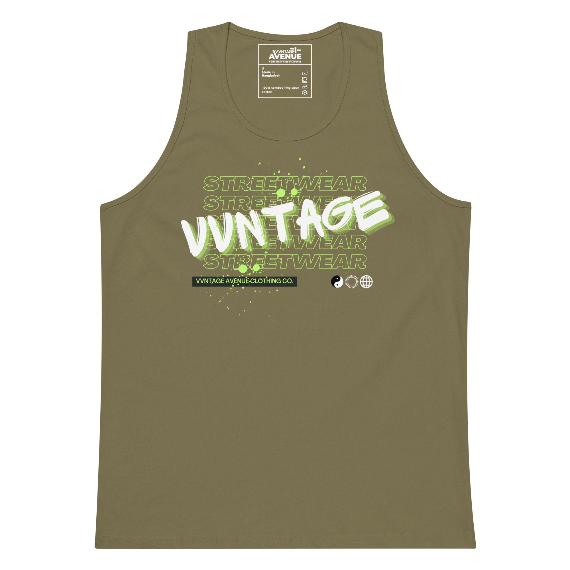 VVNTAGE Graphic PRM Tank (Graffiti) - VVNTAGE AVENUE