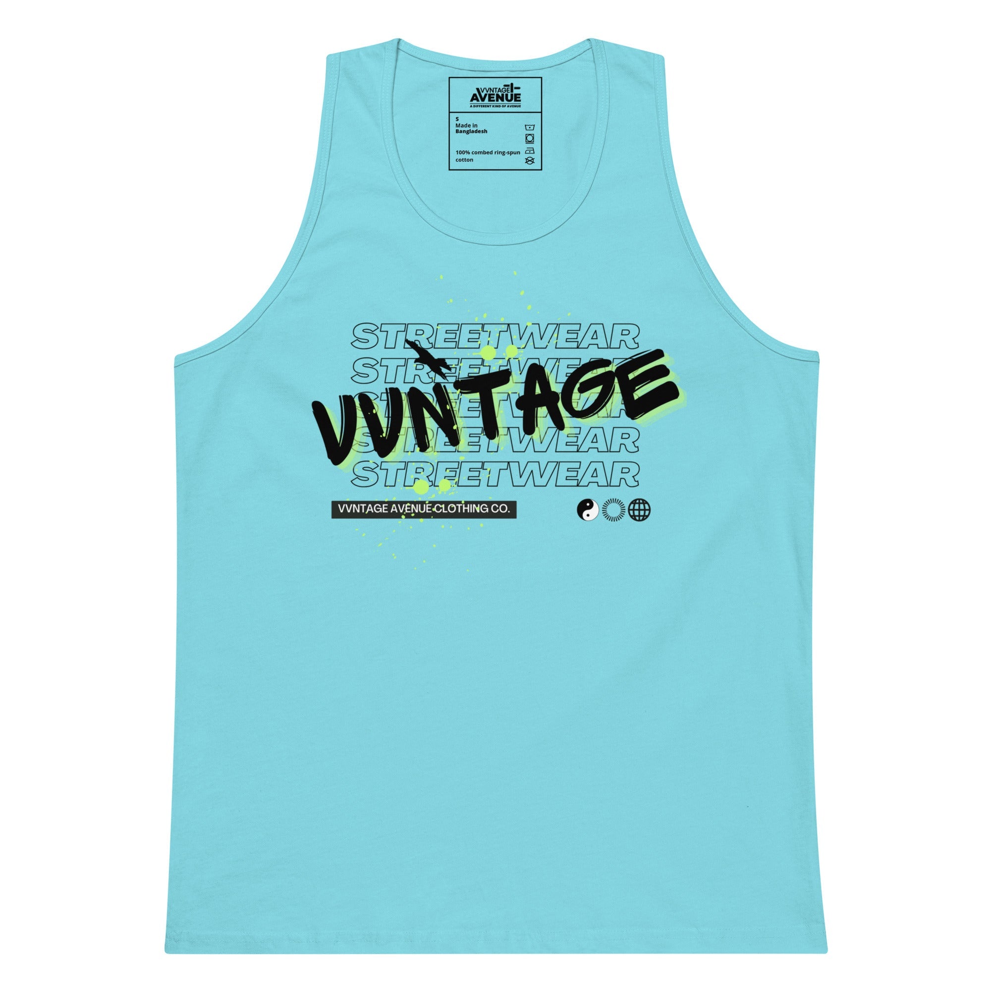 VVNTAGE Graphic PRM Tank (Graffiti) - VVNTAGE AVENUE