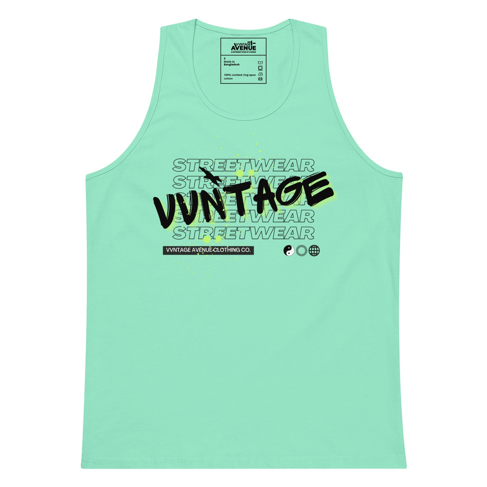 VVNTAGE Graphic PRM Tank (Graffiti) - VVNTAGE AVENUE