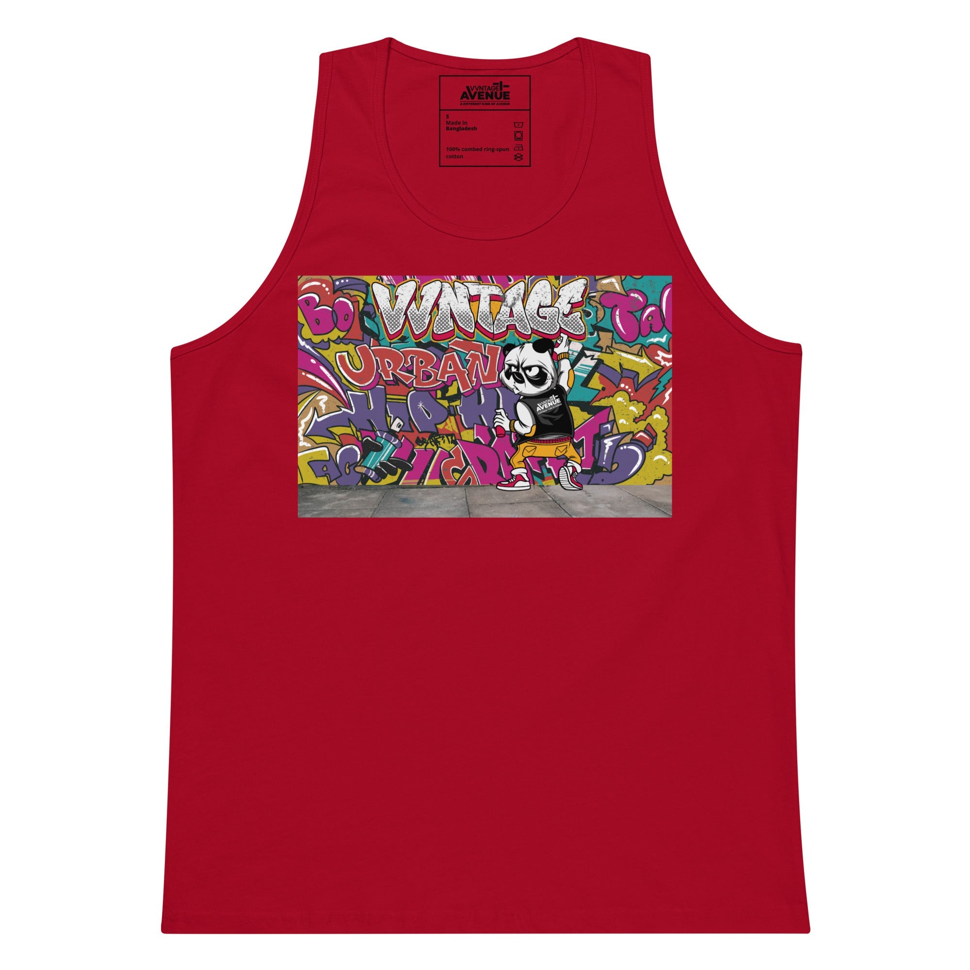 VVNTAGE Graphic PRM Tank (Graffiti Mural) - VVNTAGE AVENUE