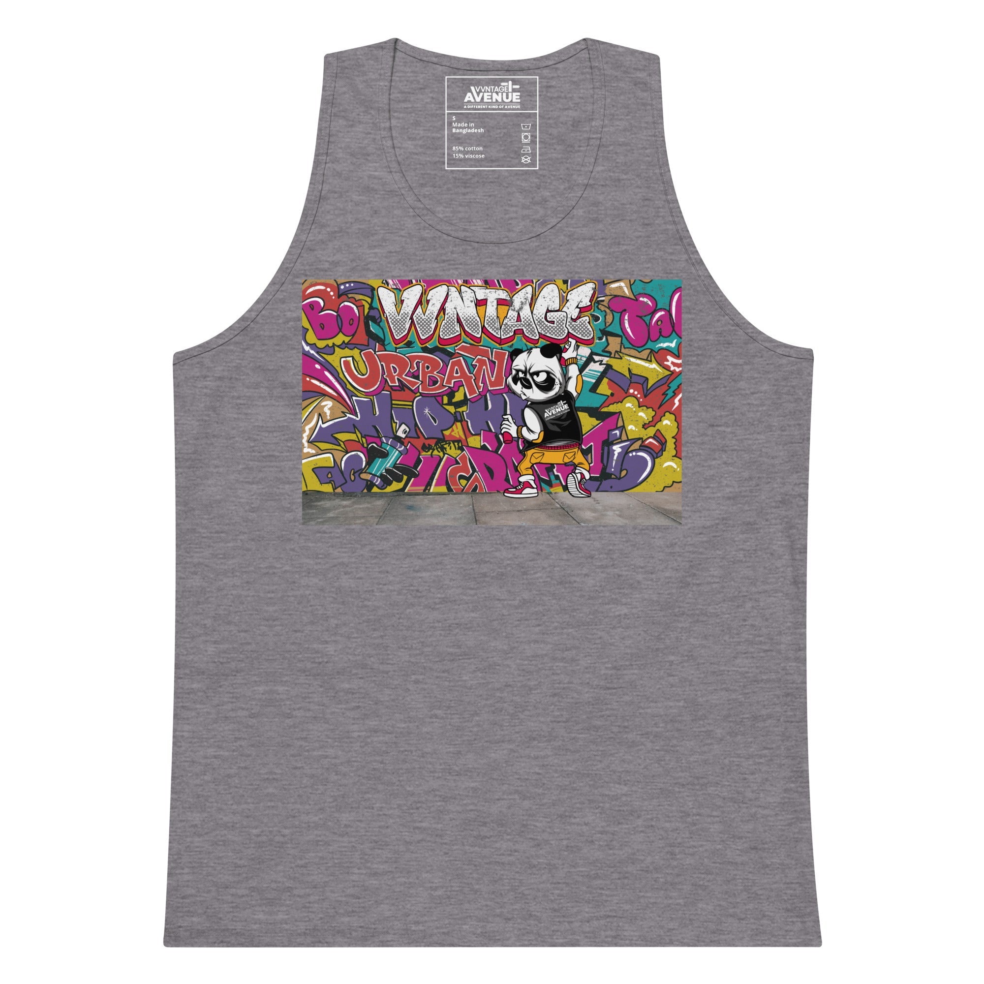 VVNTAGE Graphic PRM Tank (Graffiti Mural) - VVNTAGE AVENUE