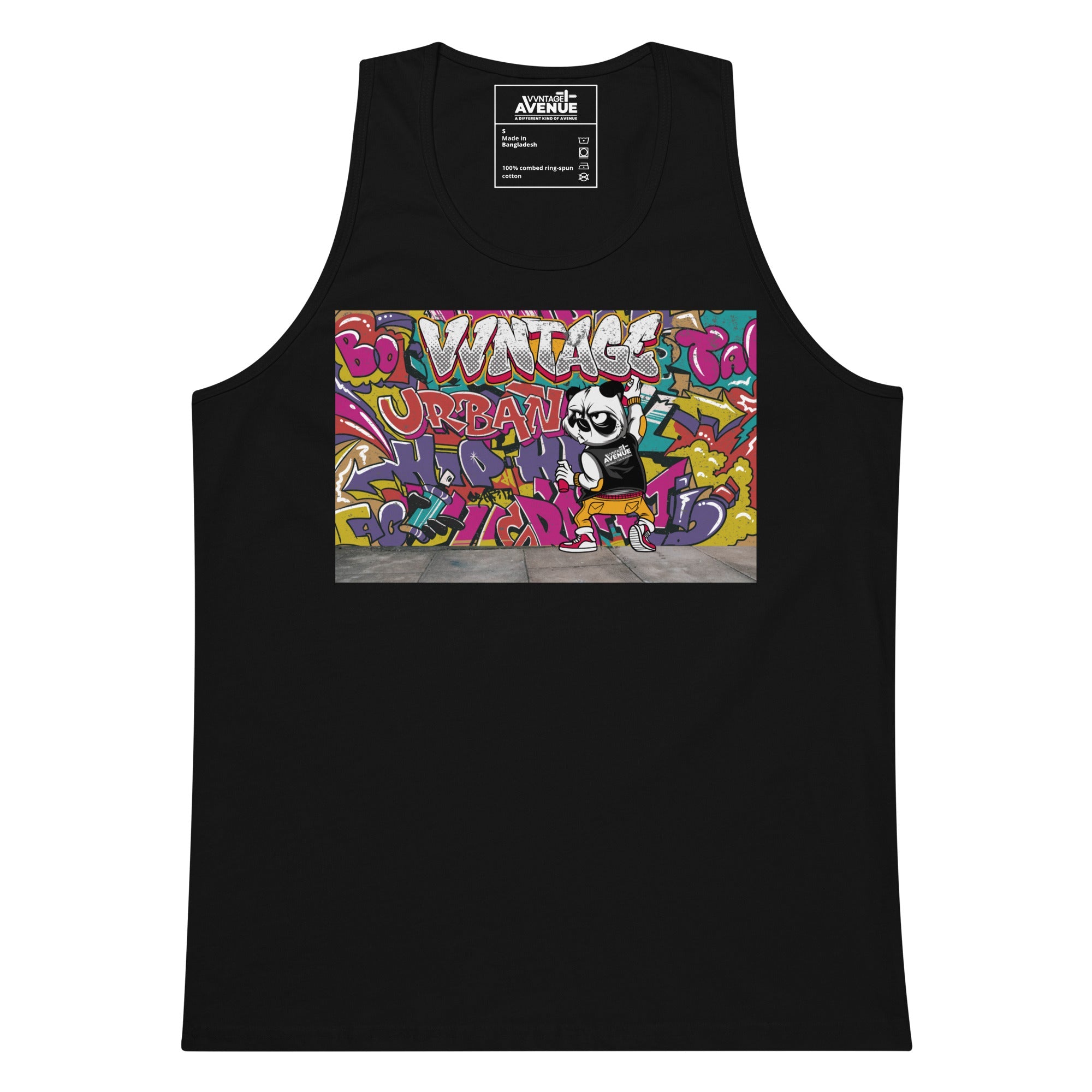 VVNTAGE Graphic PRM Tank (Graffiti Mural) - VVNTAGE AVENUE