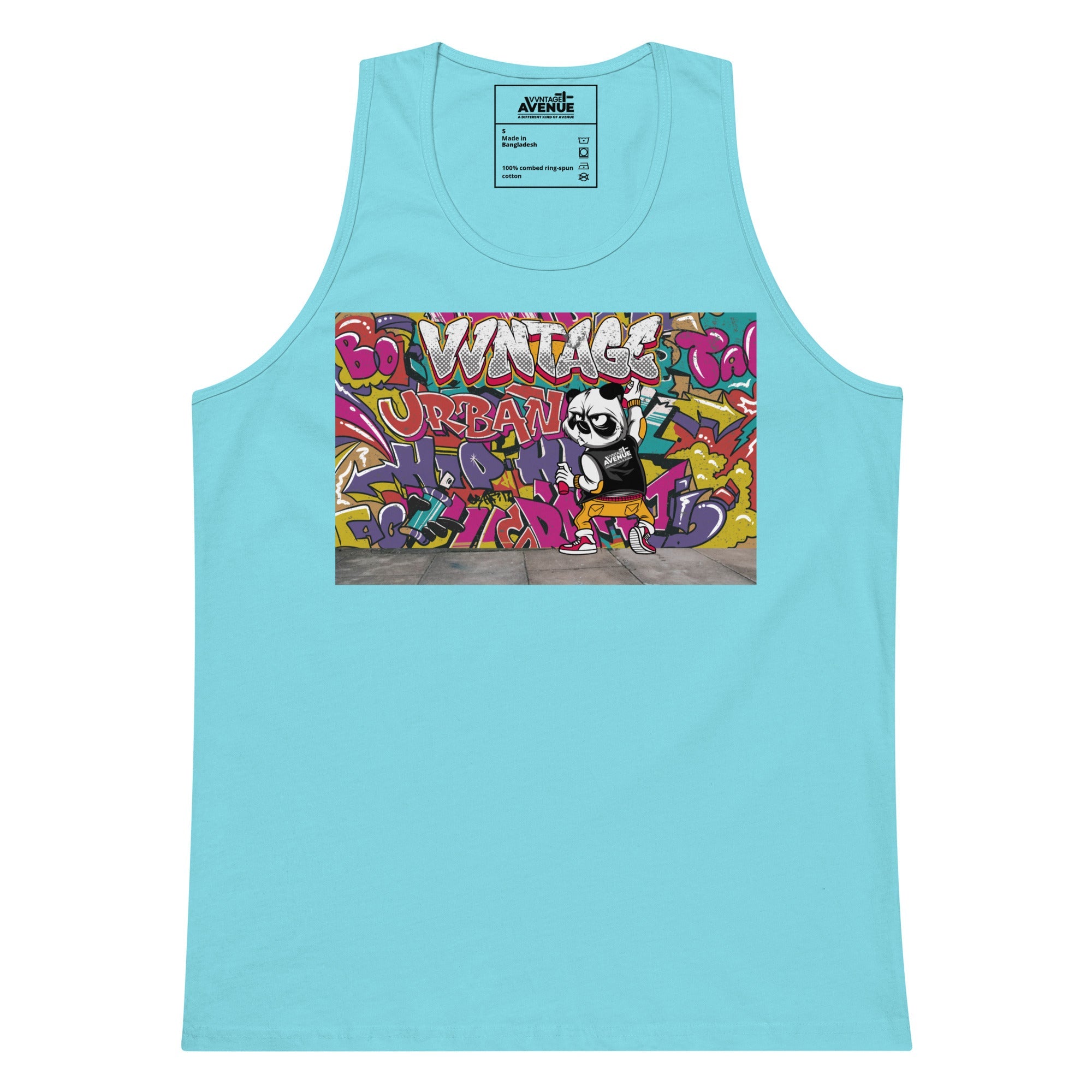 VVNTAGE Graphic PRM Tank (Graffiti Mural) - VVNTAGE AVENUE