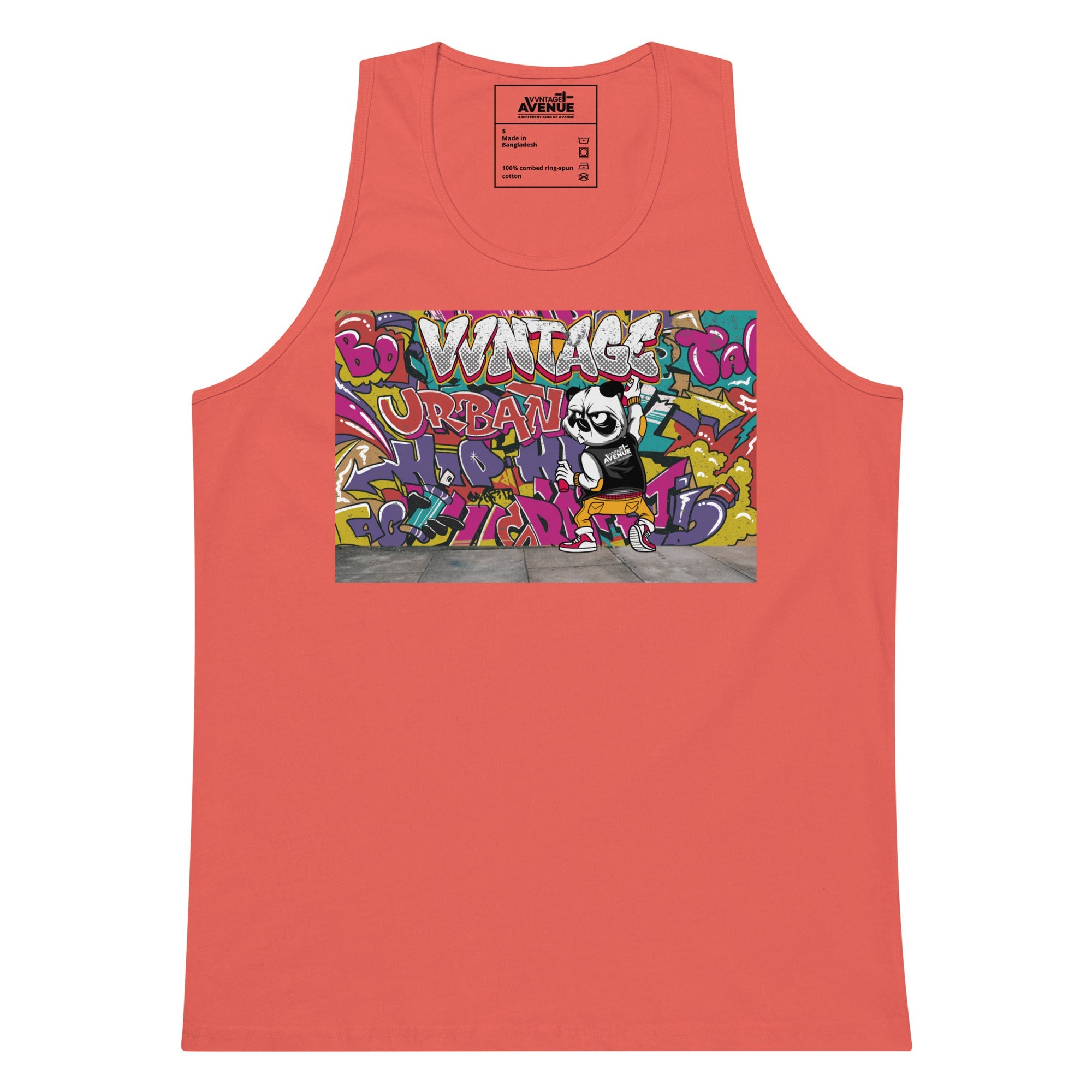 VVNTAGE Graphic PRM Tank (Graffiti Mural) - VVNTAGE AVENUE