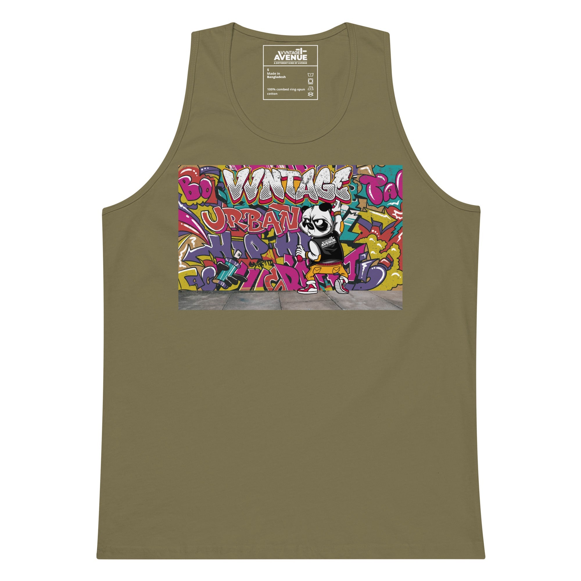 VVNTAGE Graphic PRM Tank (Graffiti Mural) - VVNTAGE AVENUE