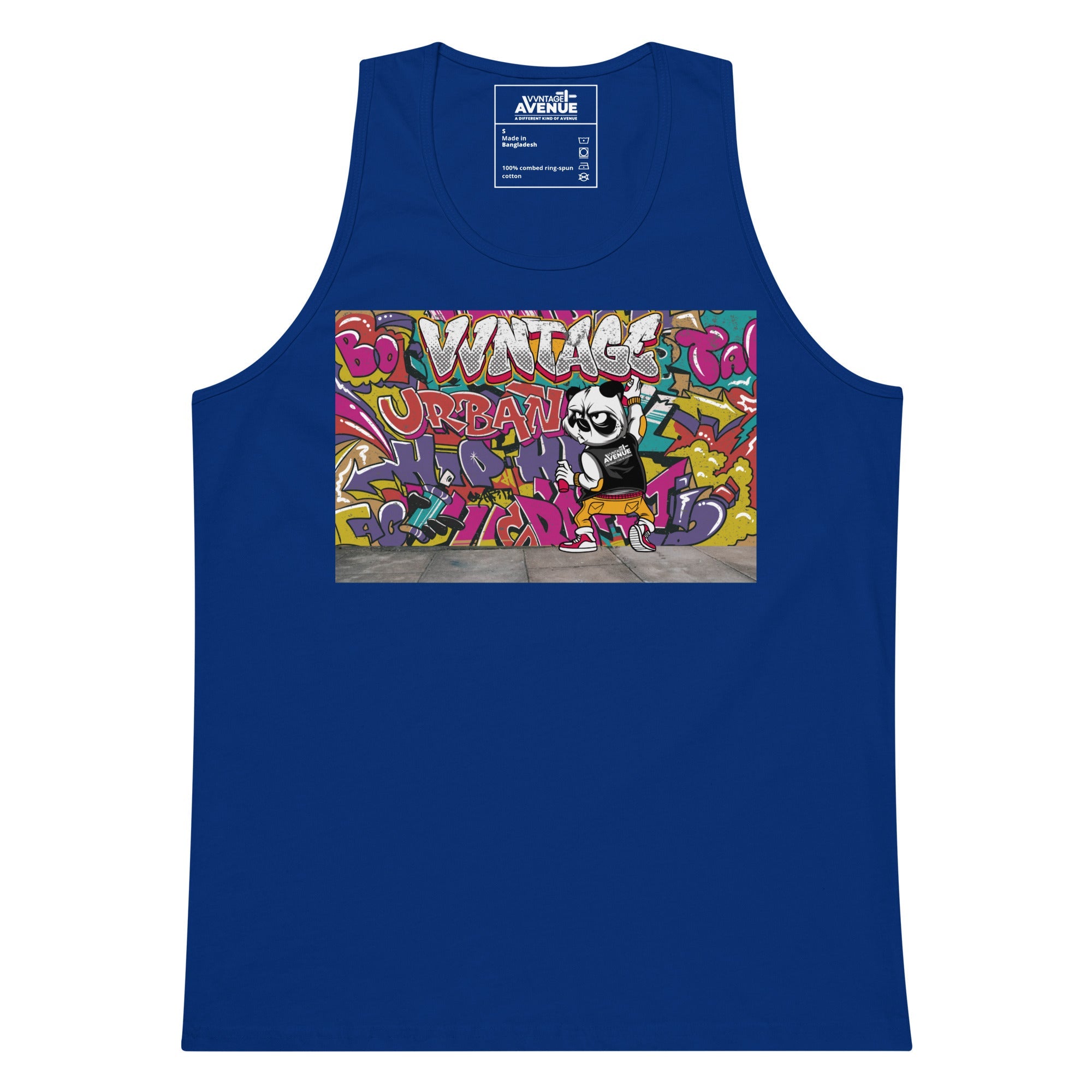 VVNTAGE Graphic PRM Tank (Graffiti Mural) - VVNTAGE AVENUE