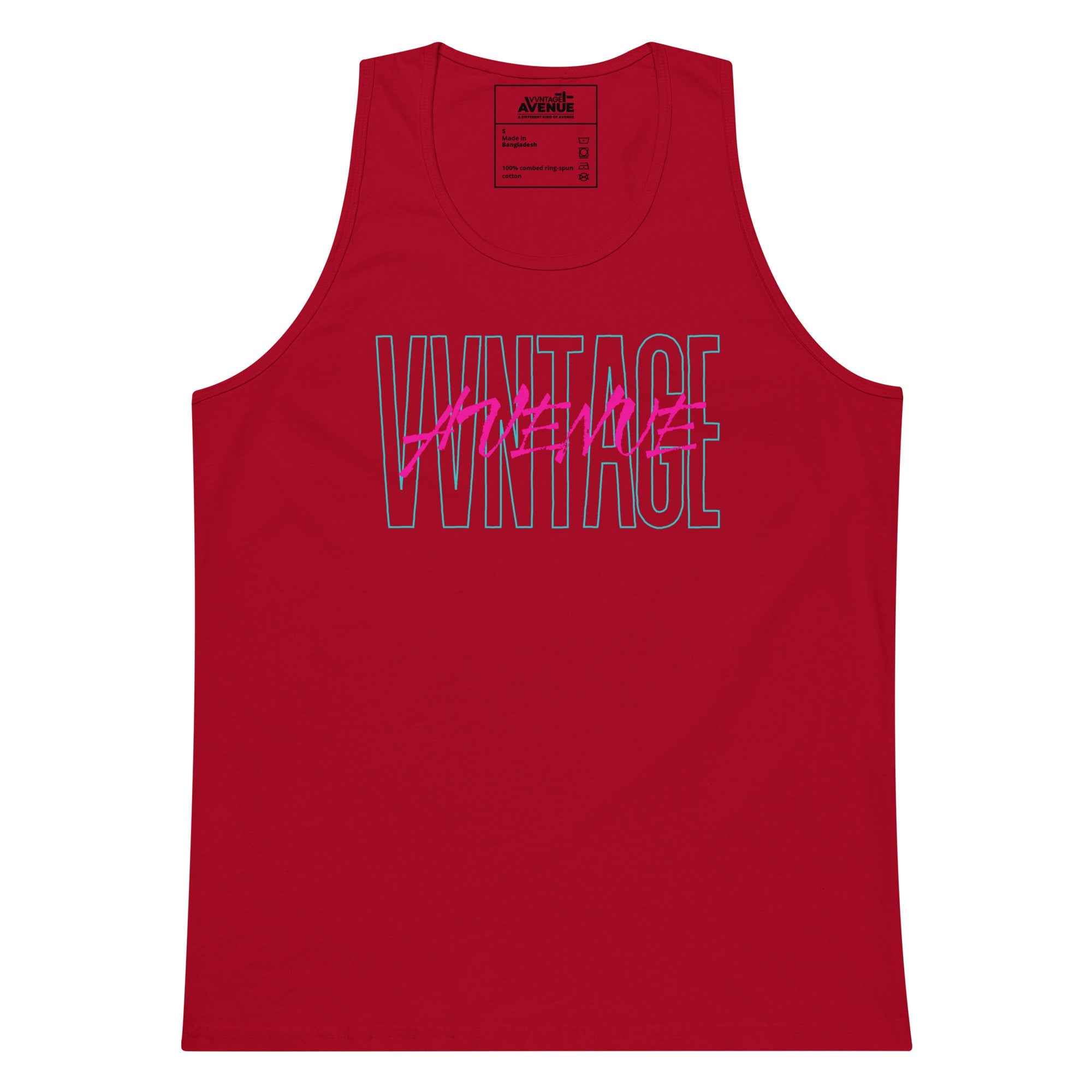 VVNTAGE Graphic PRM Tank (Neon Lights) - VVNTAGE AVENUE