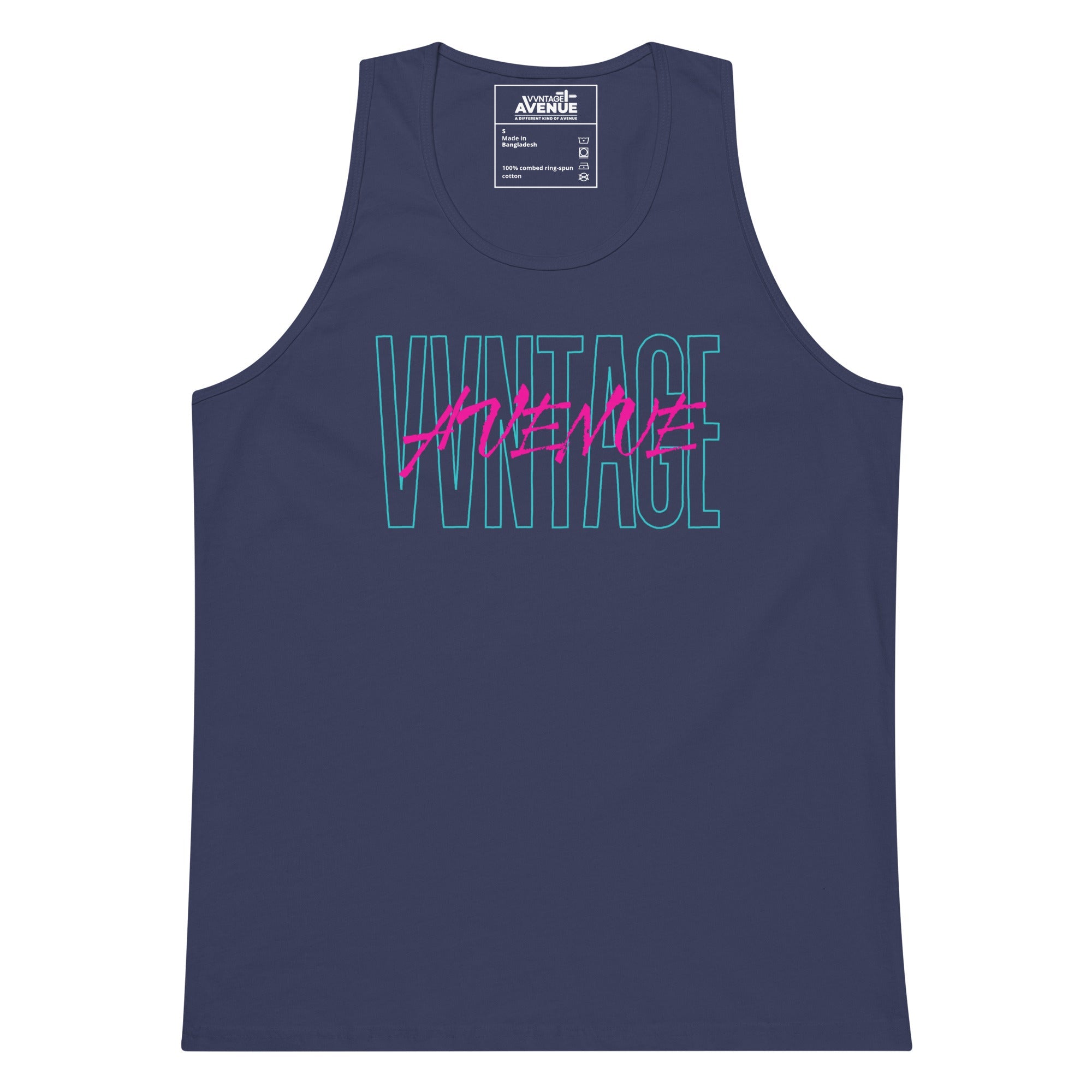 VVNTAGE Graphic PRM Tank (Neon Lights) - VVNTAGE AVENUE