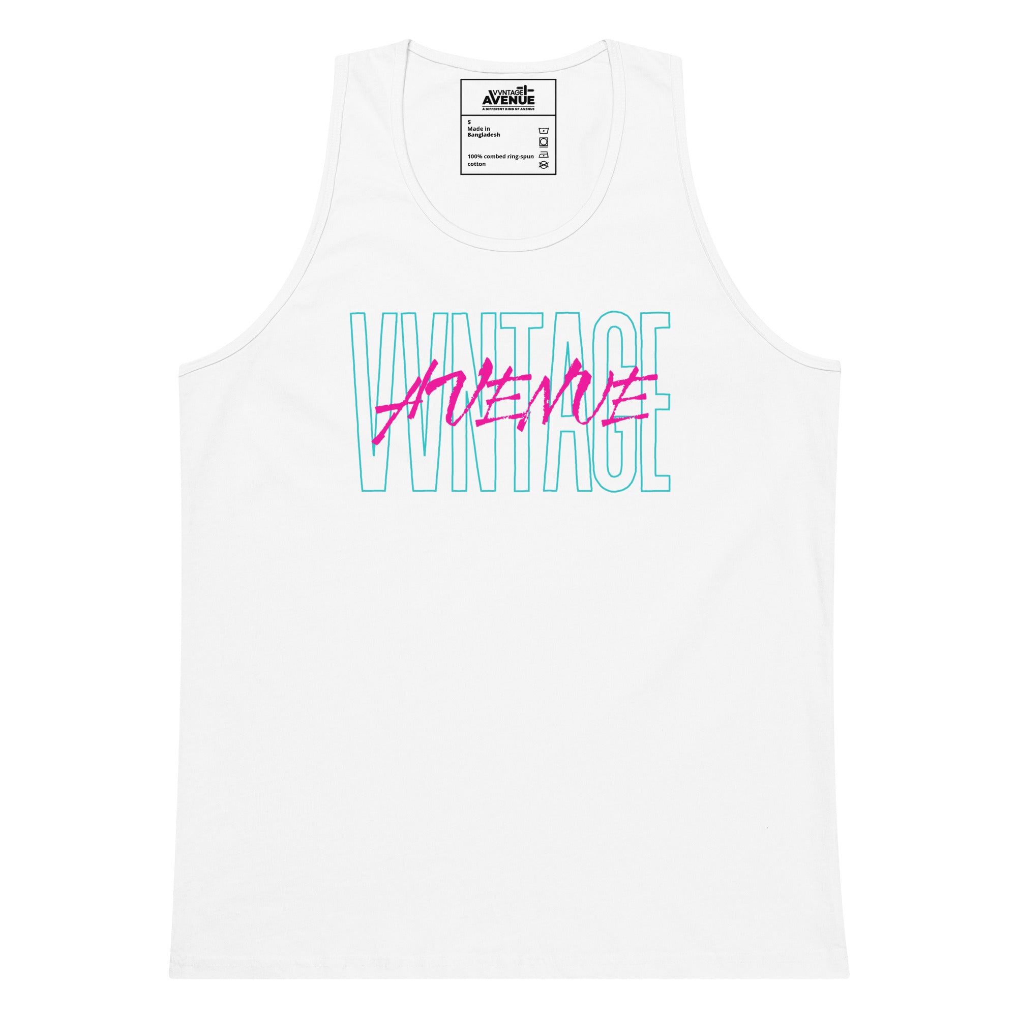 VVNTAGE Graphic PRM Tank (Neon Lights) - VVNTAGE AVENUE