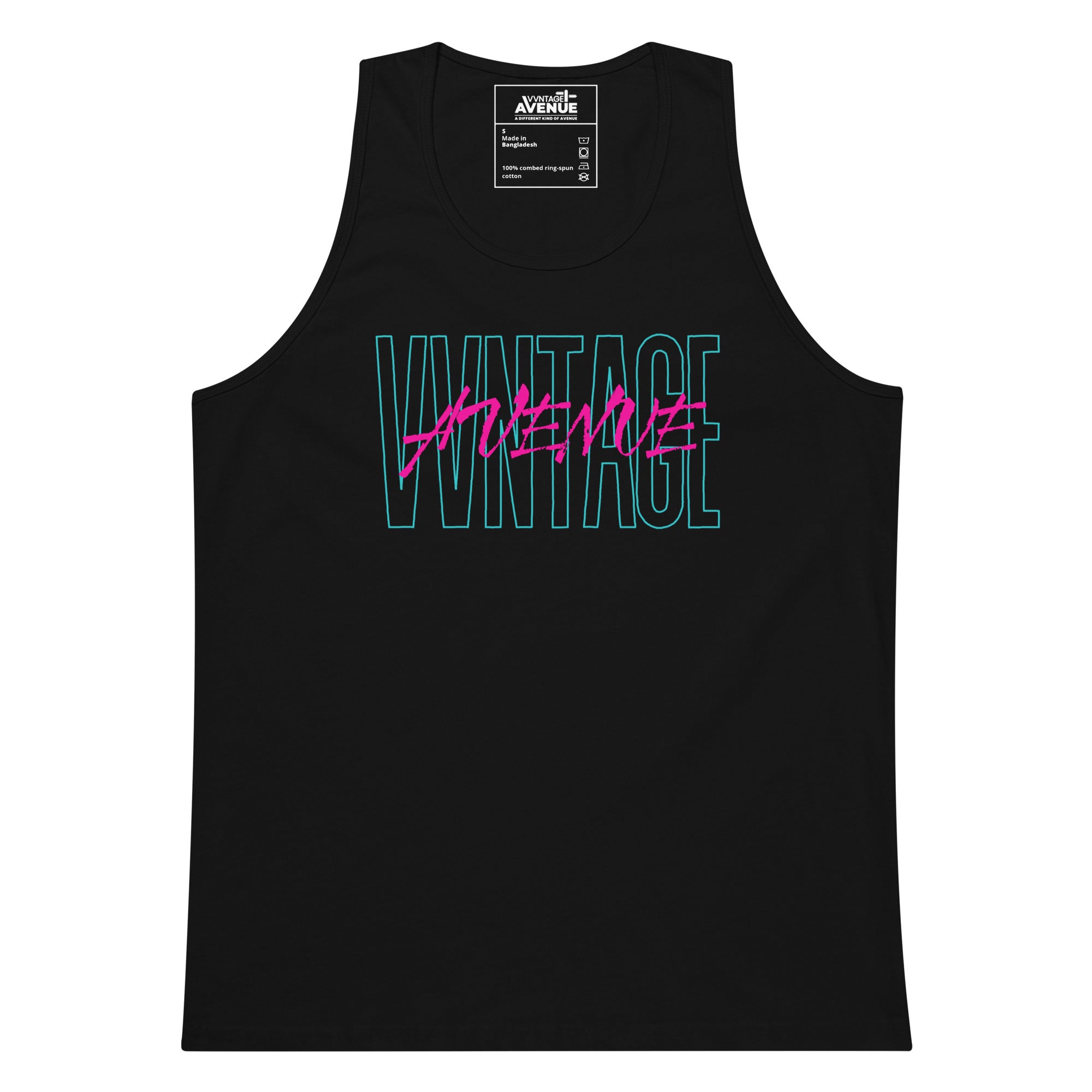 VVNTAGE Graphic PRM Tank (Neon Lights) - VVNTAGE AVENUE