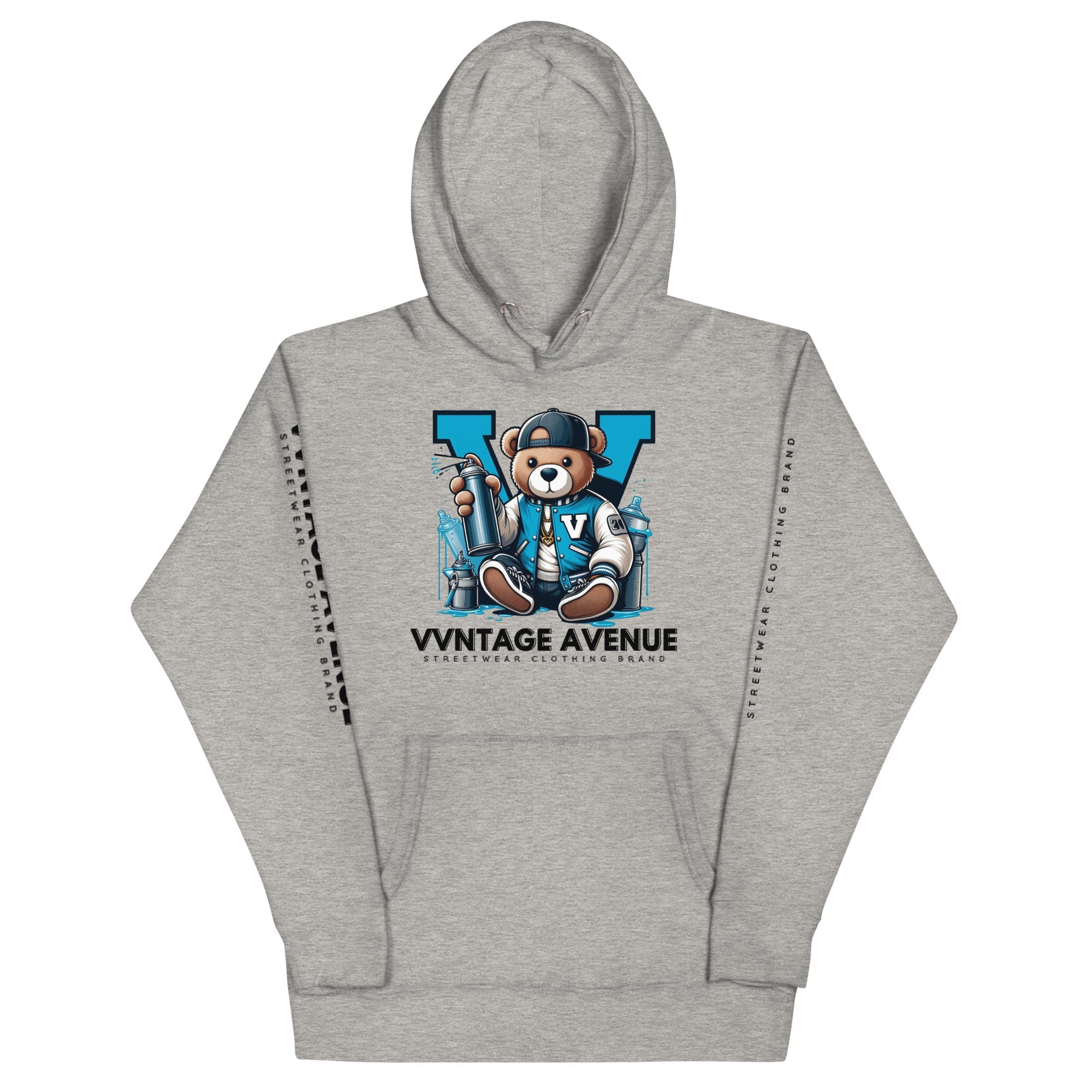 VVNTAGE Letterman Bear Hoodie - VVNTAGE AVENUE