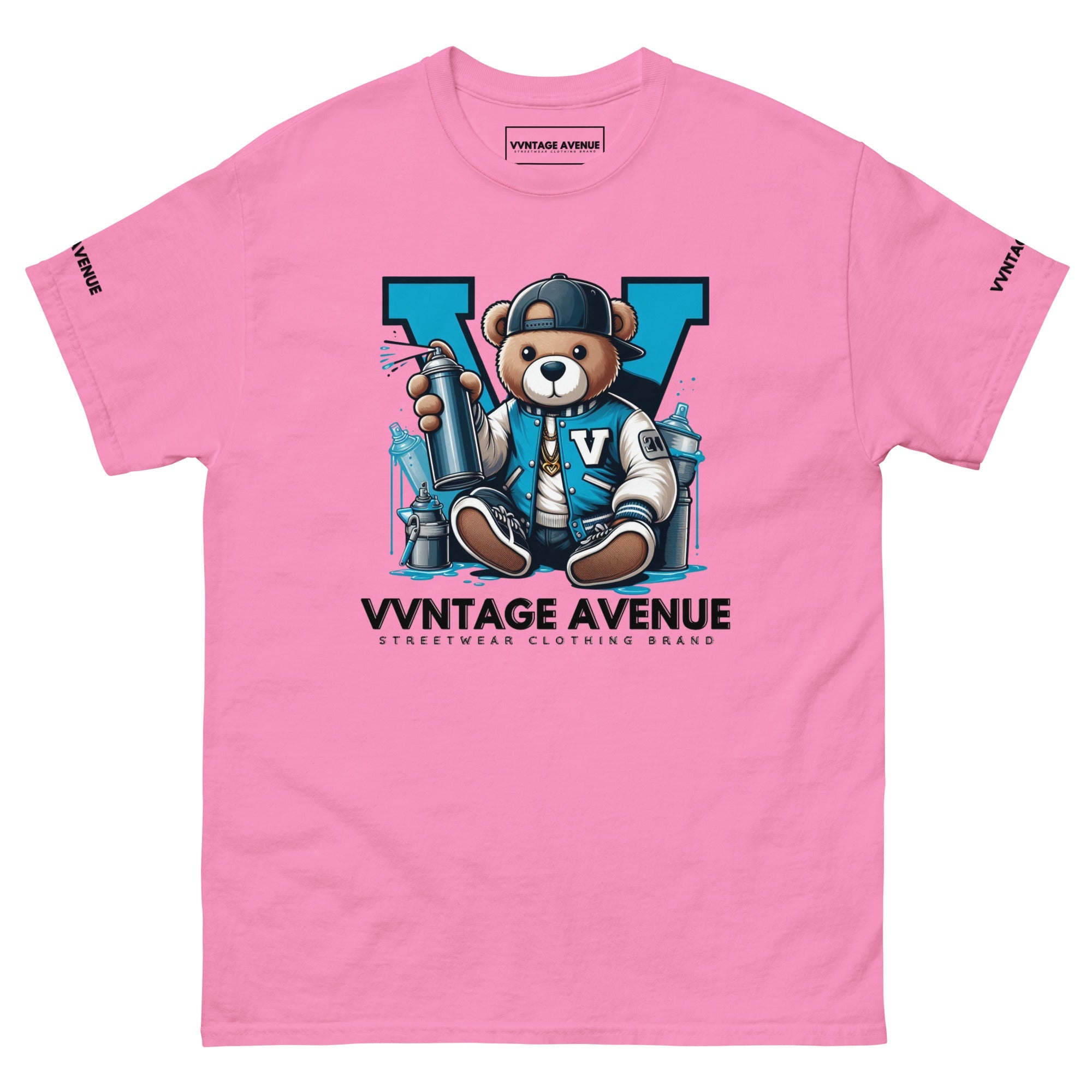 VVNTAGE Letterman Bear SS T-Shirt - VVNTAGE AVENUE