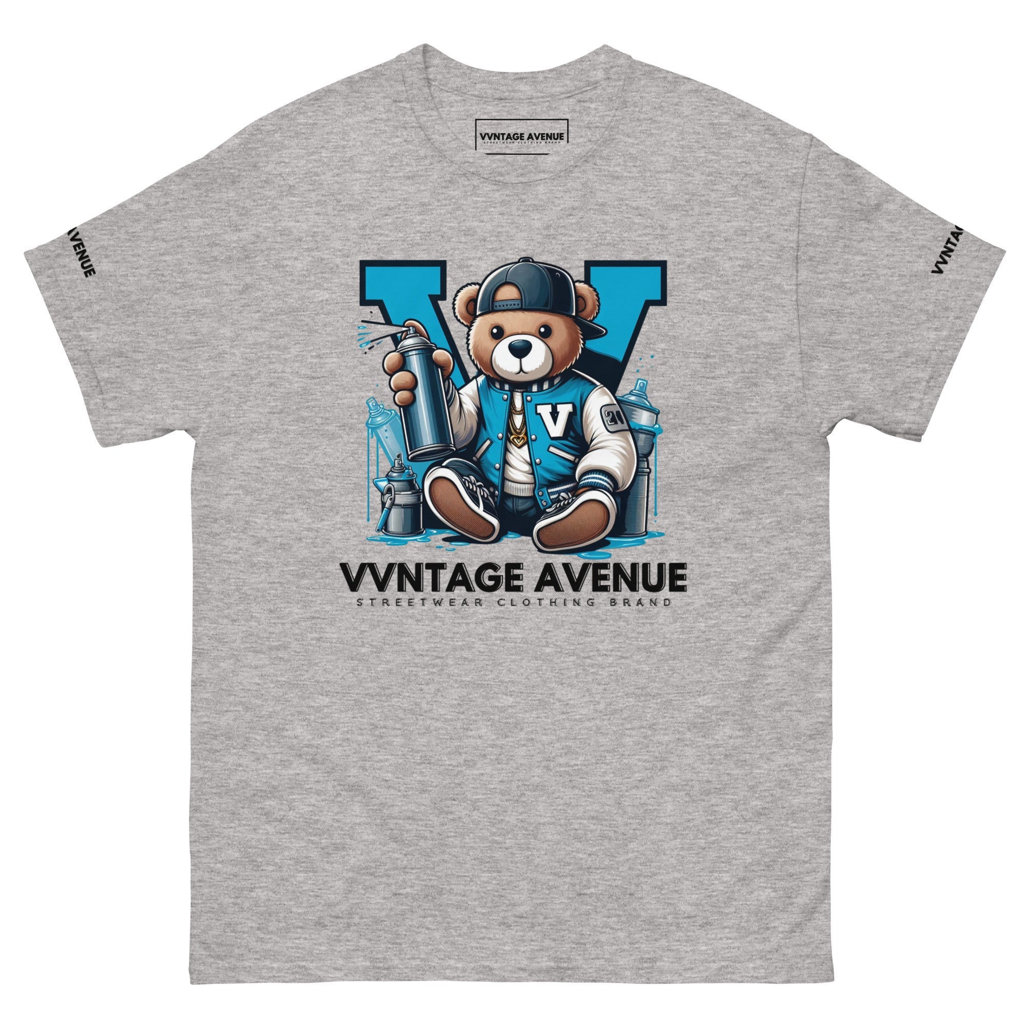 VVNTAGE Letterman Bear SS T-Shirt - VVNTAGE AVENUE