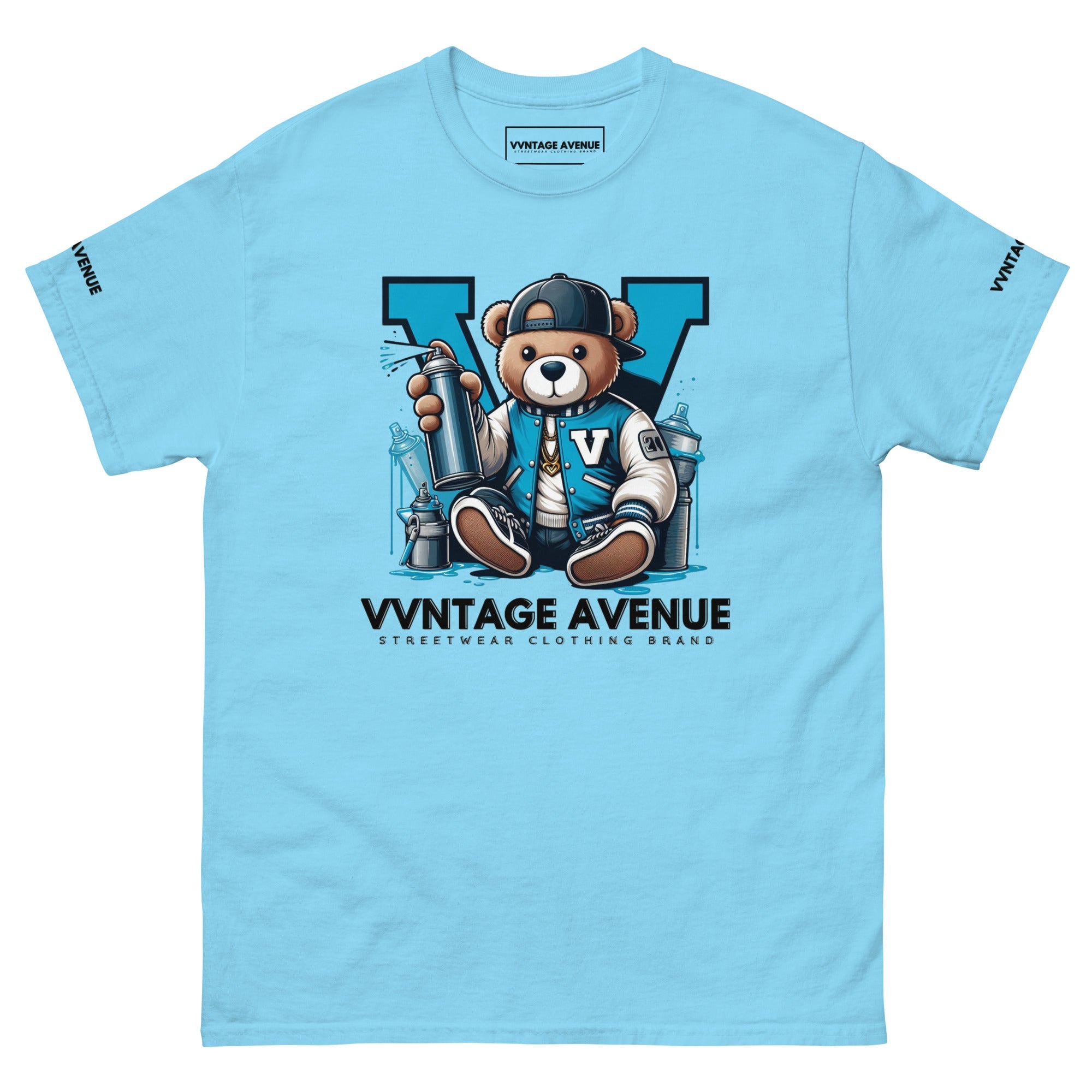 VVNTAGE Letterman Bear SS T-Shirt - VVNTAGE AVENUE