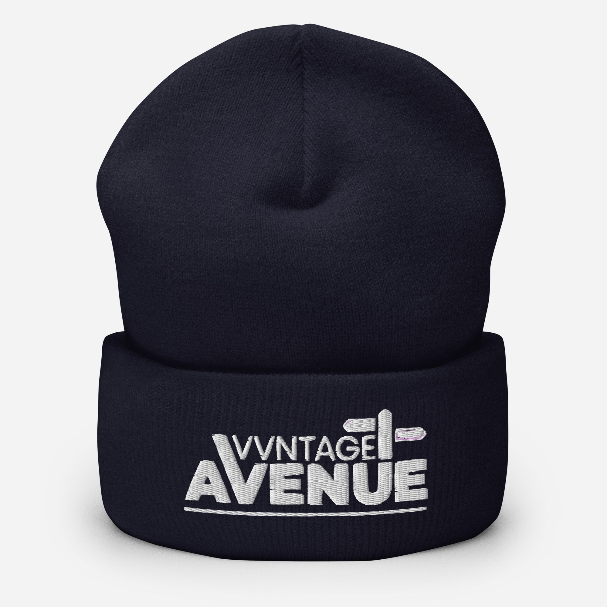 VVNTAGE Logo Cuffed Beanie - VVNTAGE AVENUE