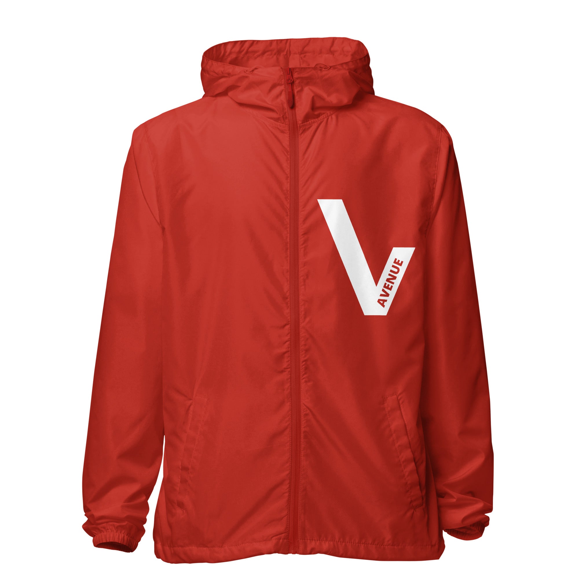 VVNTAGE Logo Lightweight Full - Zip Windbreaker - VVNTAGE AVENUE