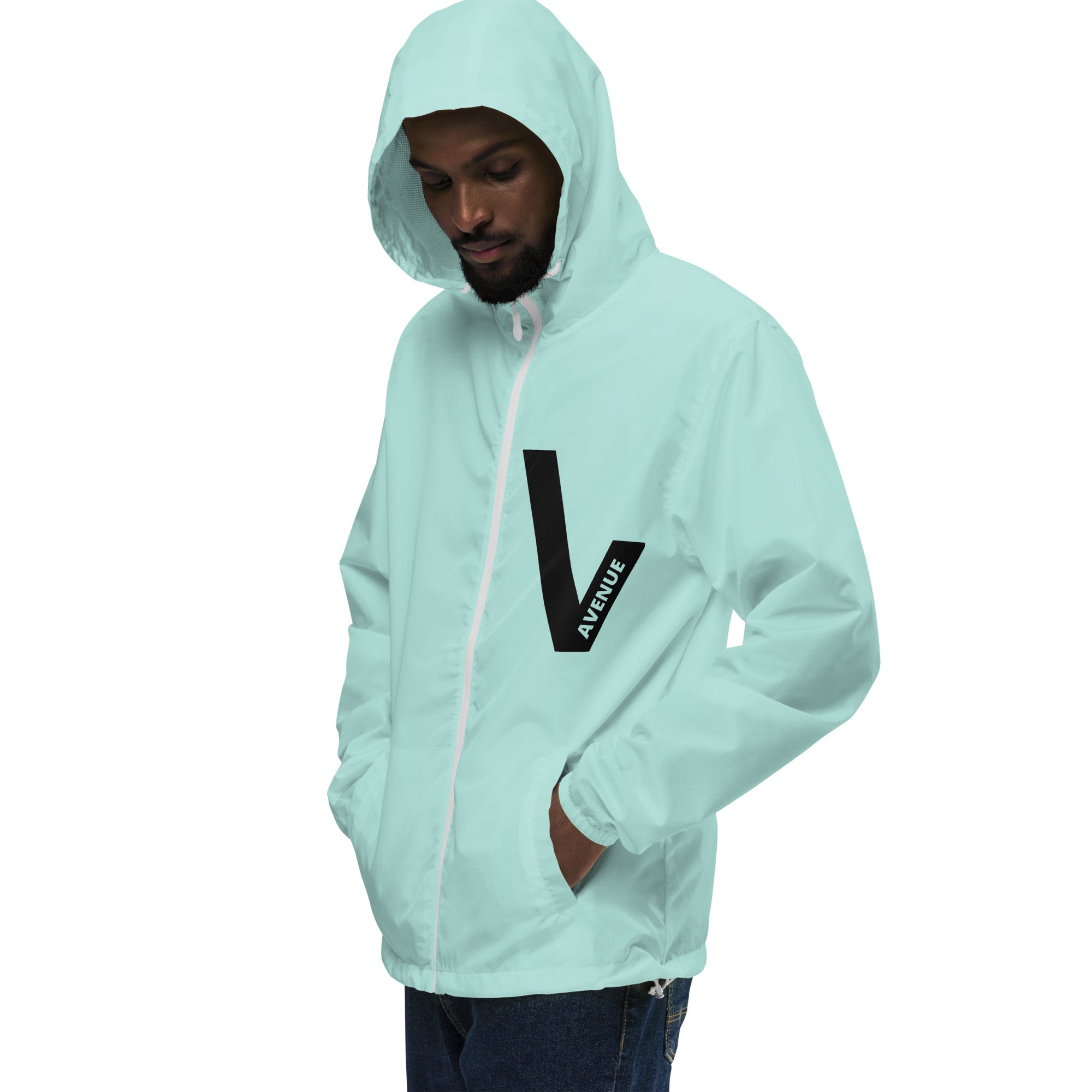 VVNTAGE Logo Lightweight Full - Zip Windbreaker - VVNTAGE AVENUE