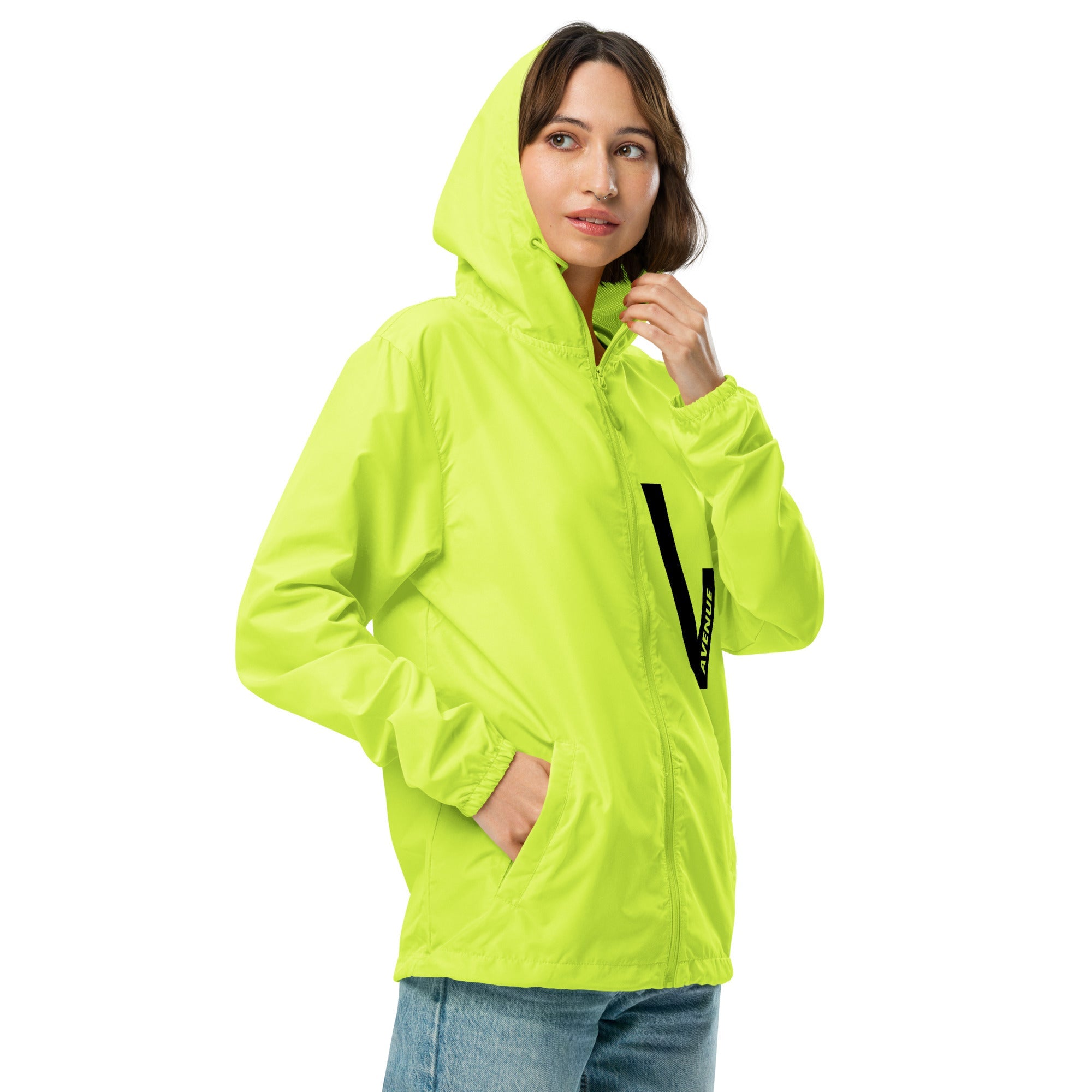 VVNTAGE Logo Lightweight Full - Zip Windbreaker - VVNTAGE AVENUE