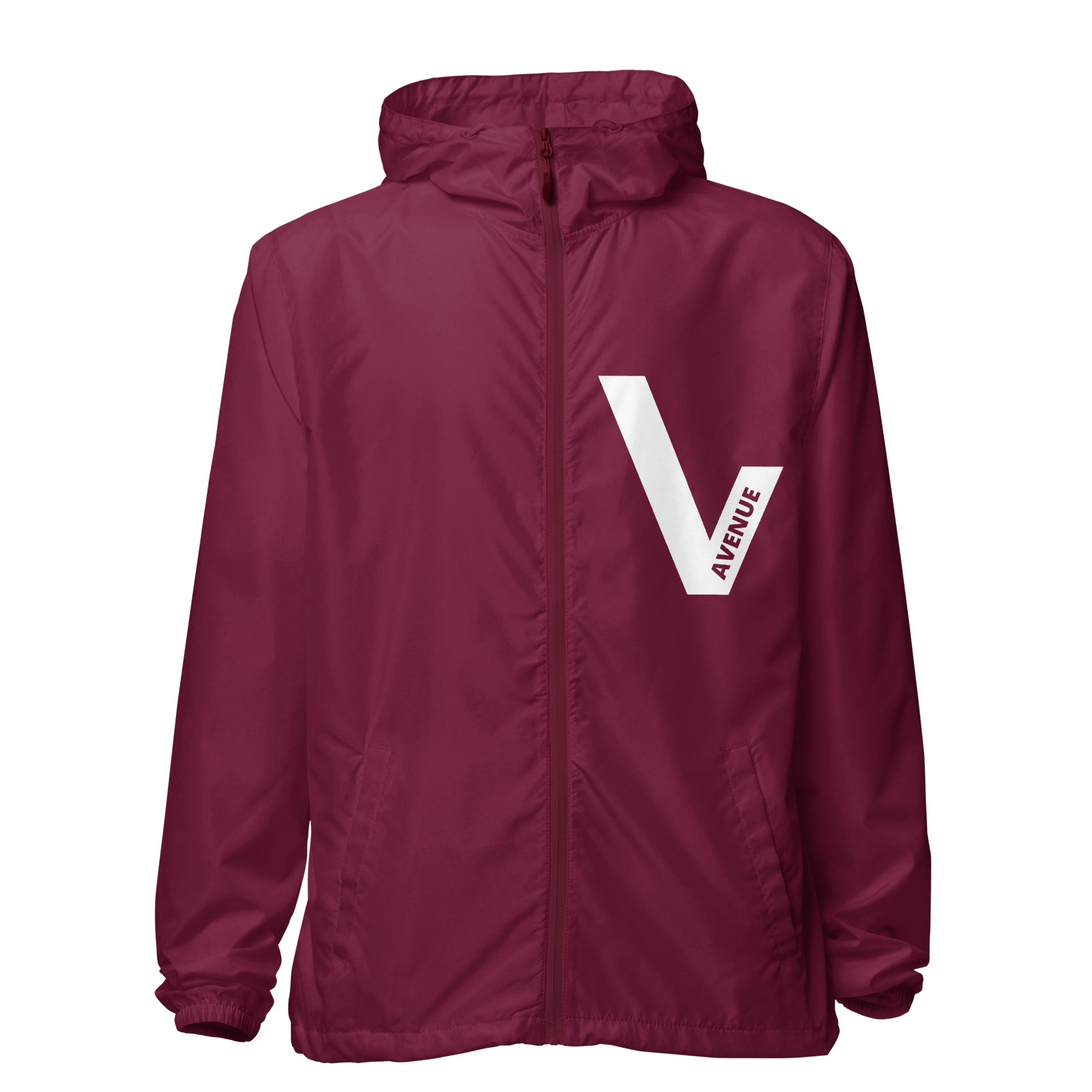VVNTAGE Logo Lightweight Full - Zip Windbreaker - VVNTAGE AVENUE