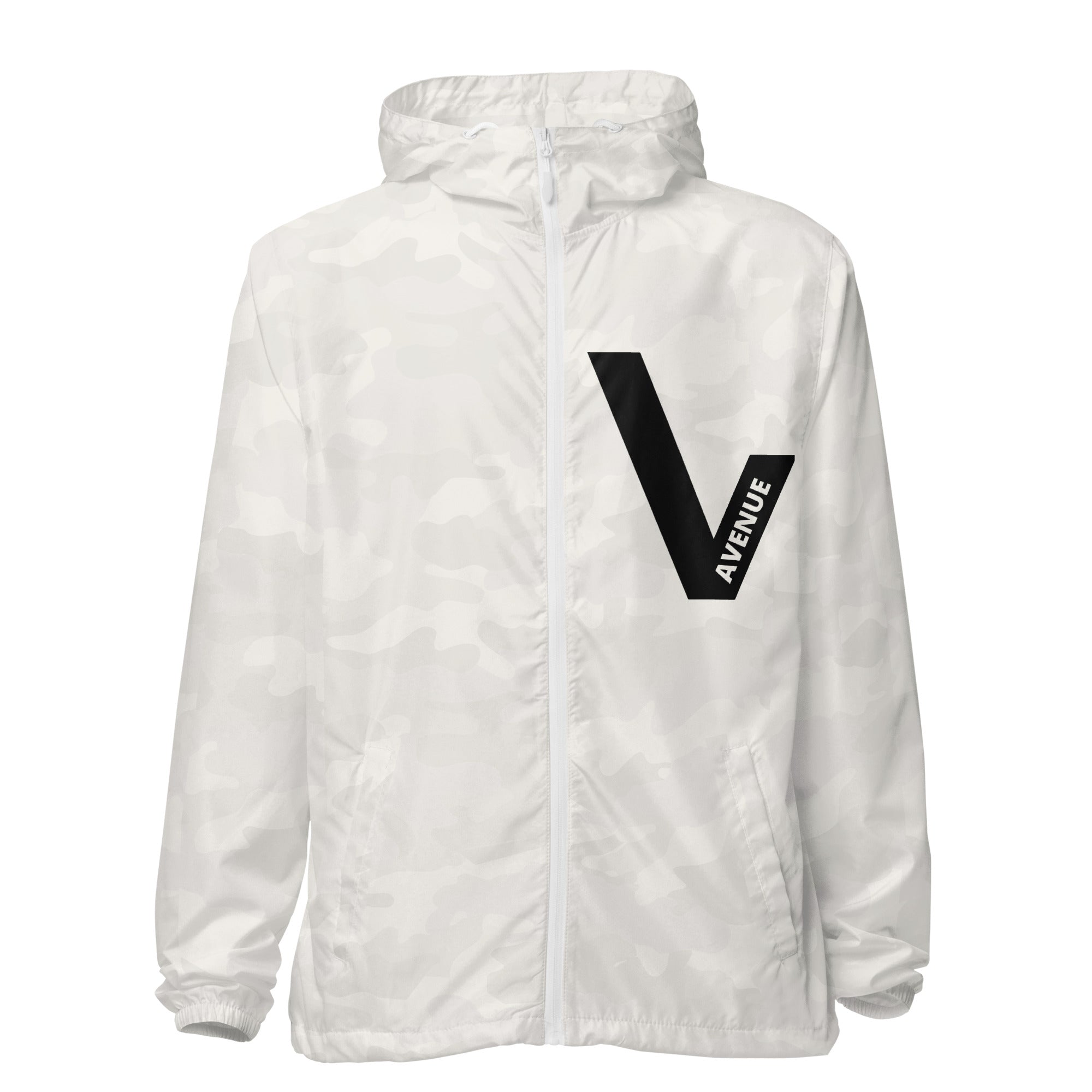 VVNTAGE Logo Lightweight Full - Zip Windbreaker - VVNTAGE AVENUE