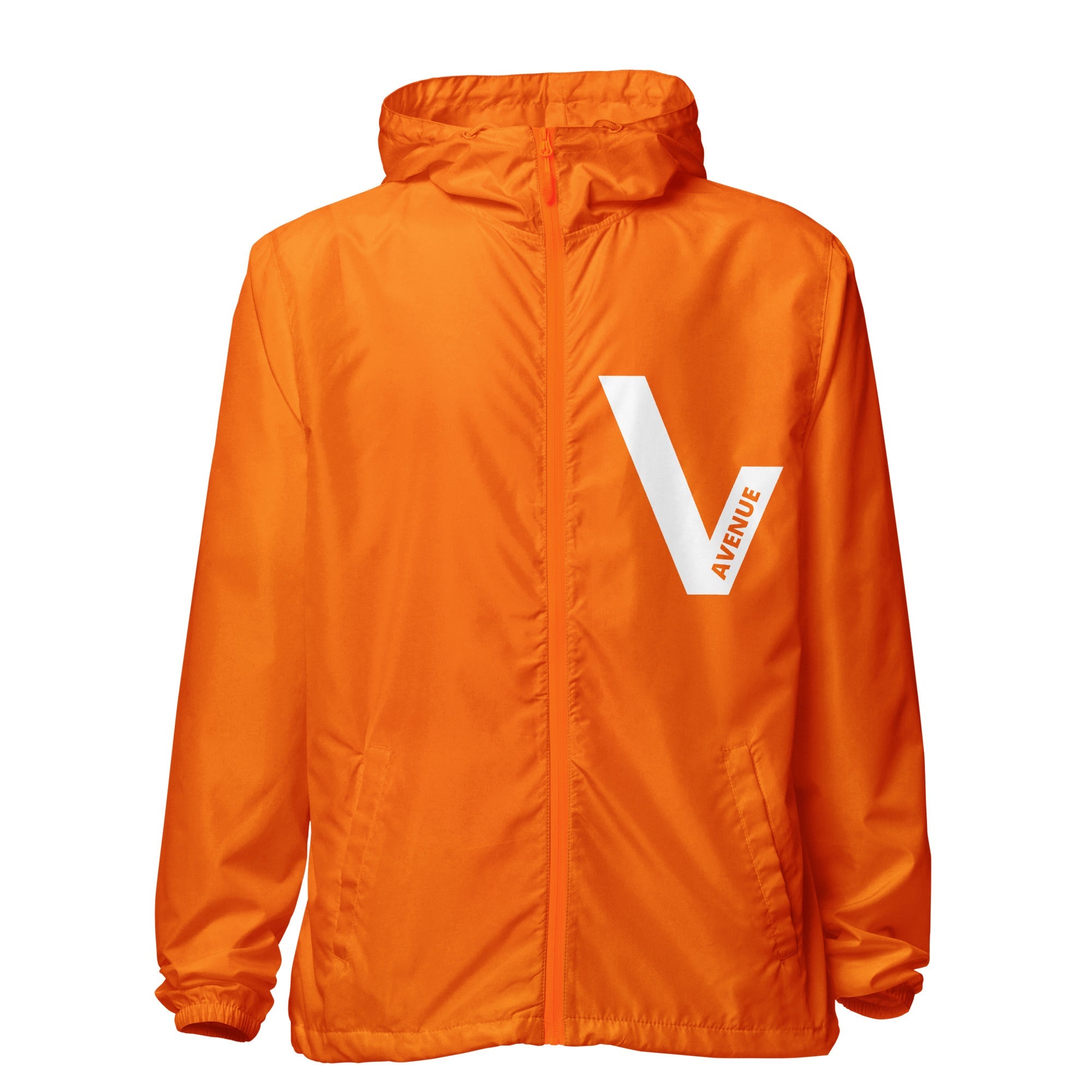 VVNTAGE Logo Lightweight Full - Zip Windbreaker - VVNTAGE AVENUE
