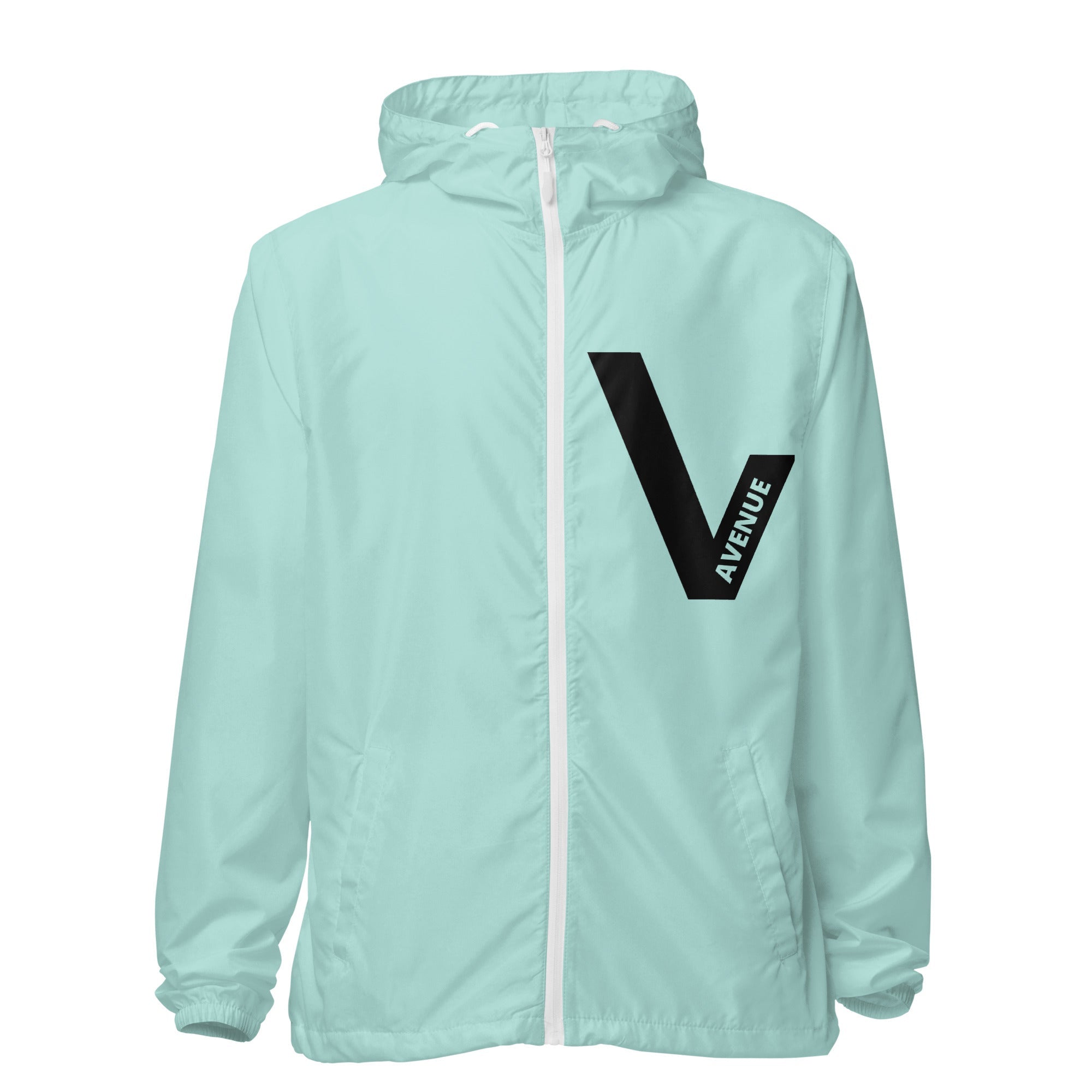VVNTAGE Logo Lightweight Full - Zip Windbreaker - VVNTAGE AVENUE