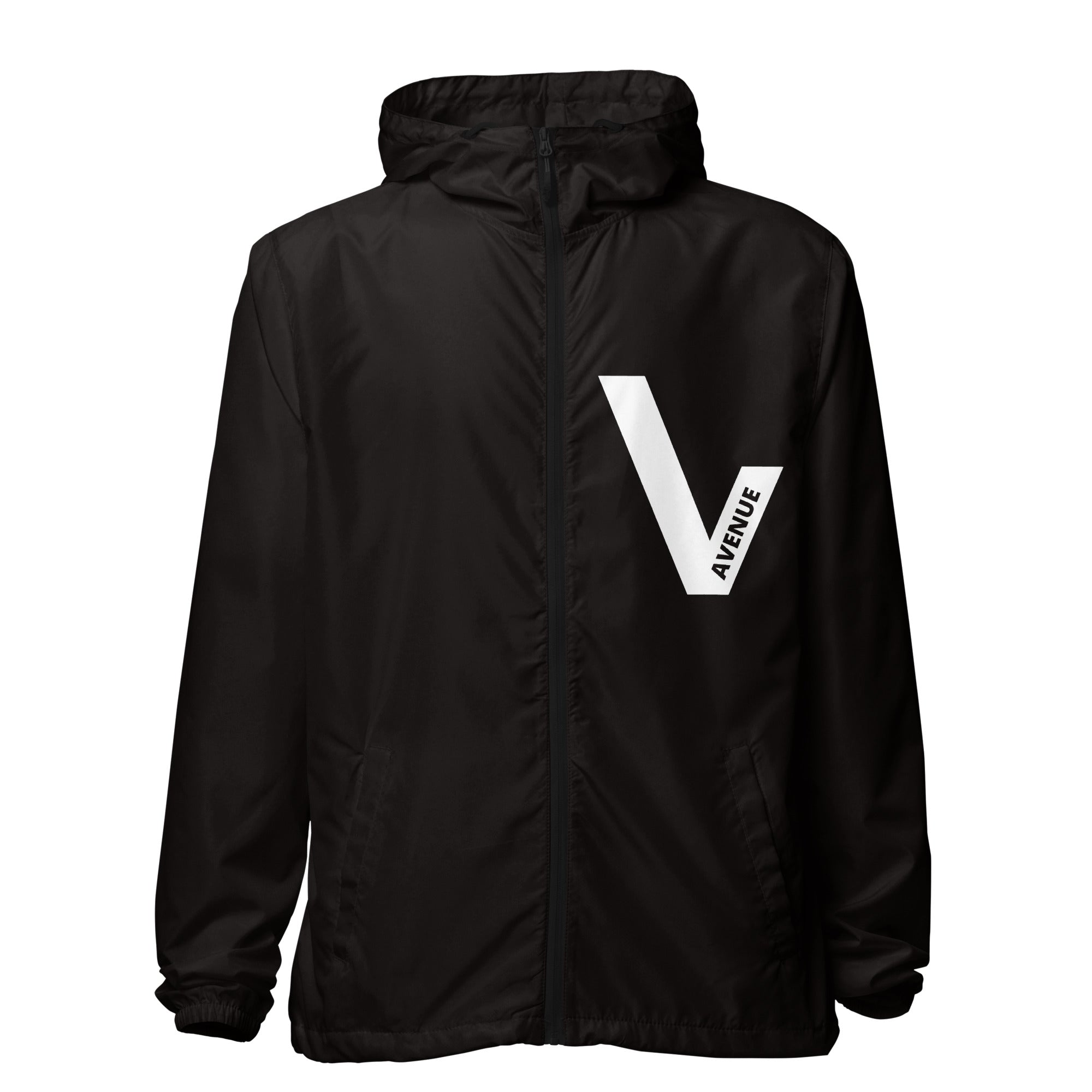 VVNTAGE Logo Lightweight Full - Zip Windbreaker - VVNTAGE AVENUE