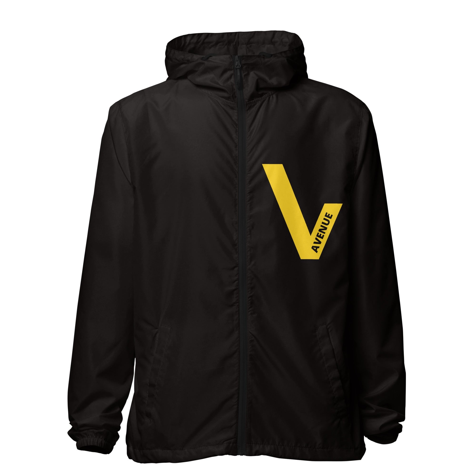 VVNTAGE Logo Lightweight Full - Zip Windbreaker - GOLD Edition - VVNTAGE AVENUE