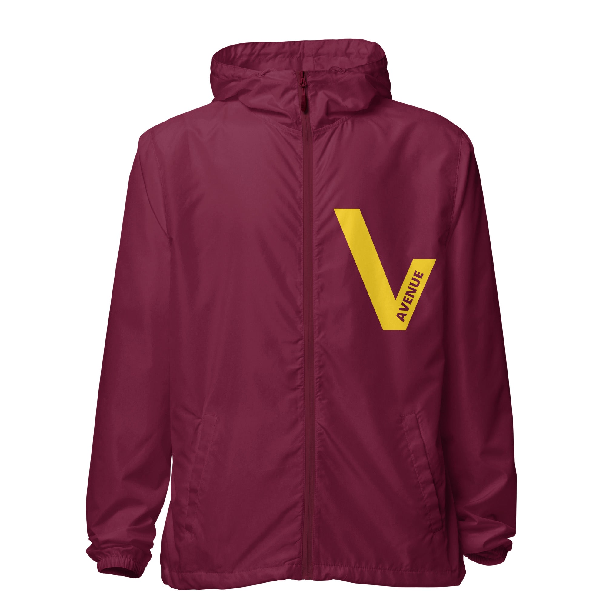 VVNTAGE Logo Lightweight Full - Zip Windbreaker - GOLD Edition - VVNTAGE AVENUE