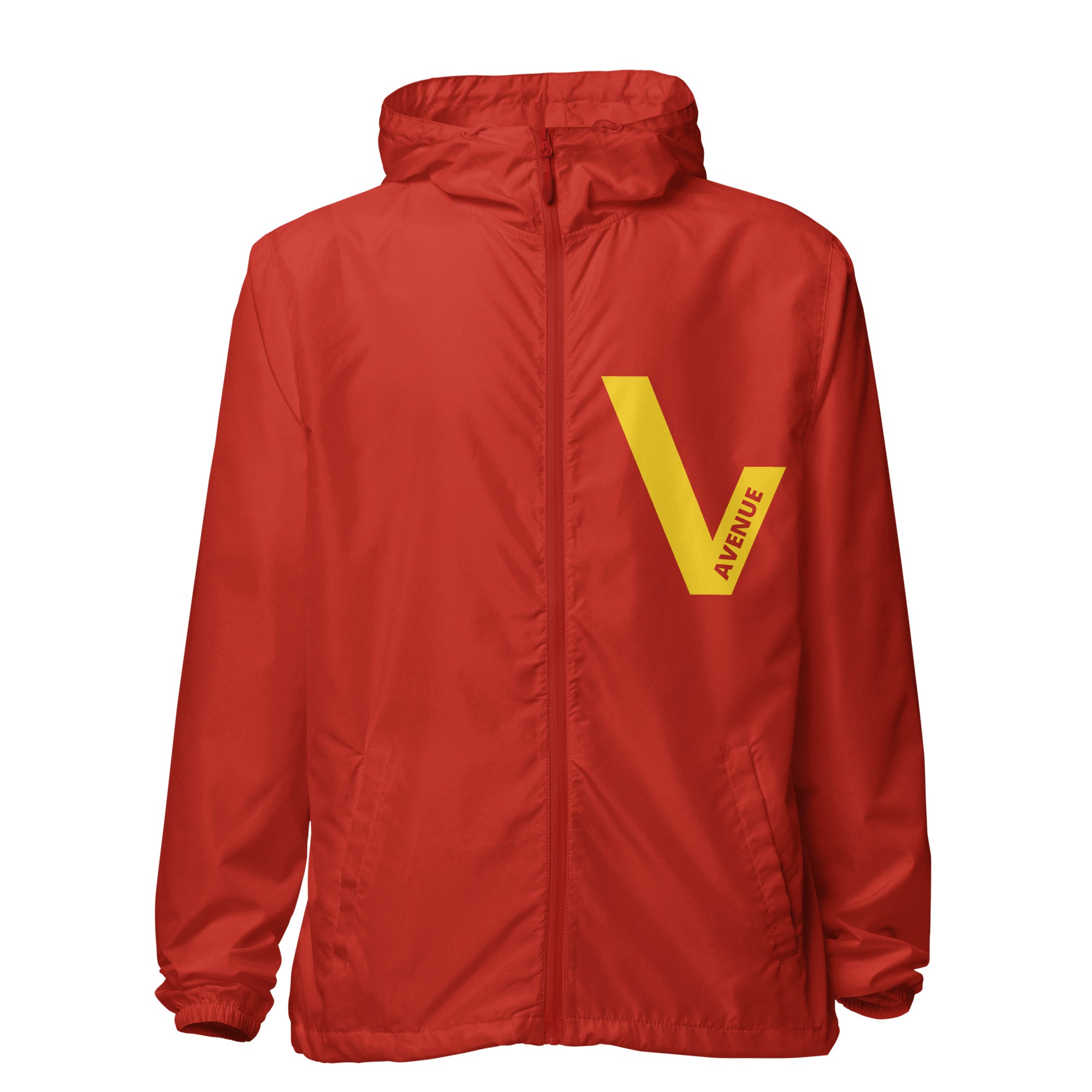 VVNTAGE Logo Lightweight Full - Zip Windbreaker - GOLD Edition - VVNTAGE AVENUE