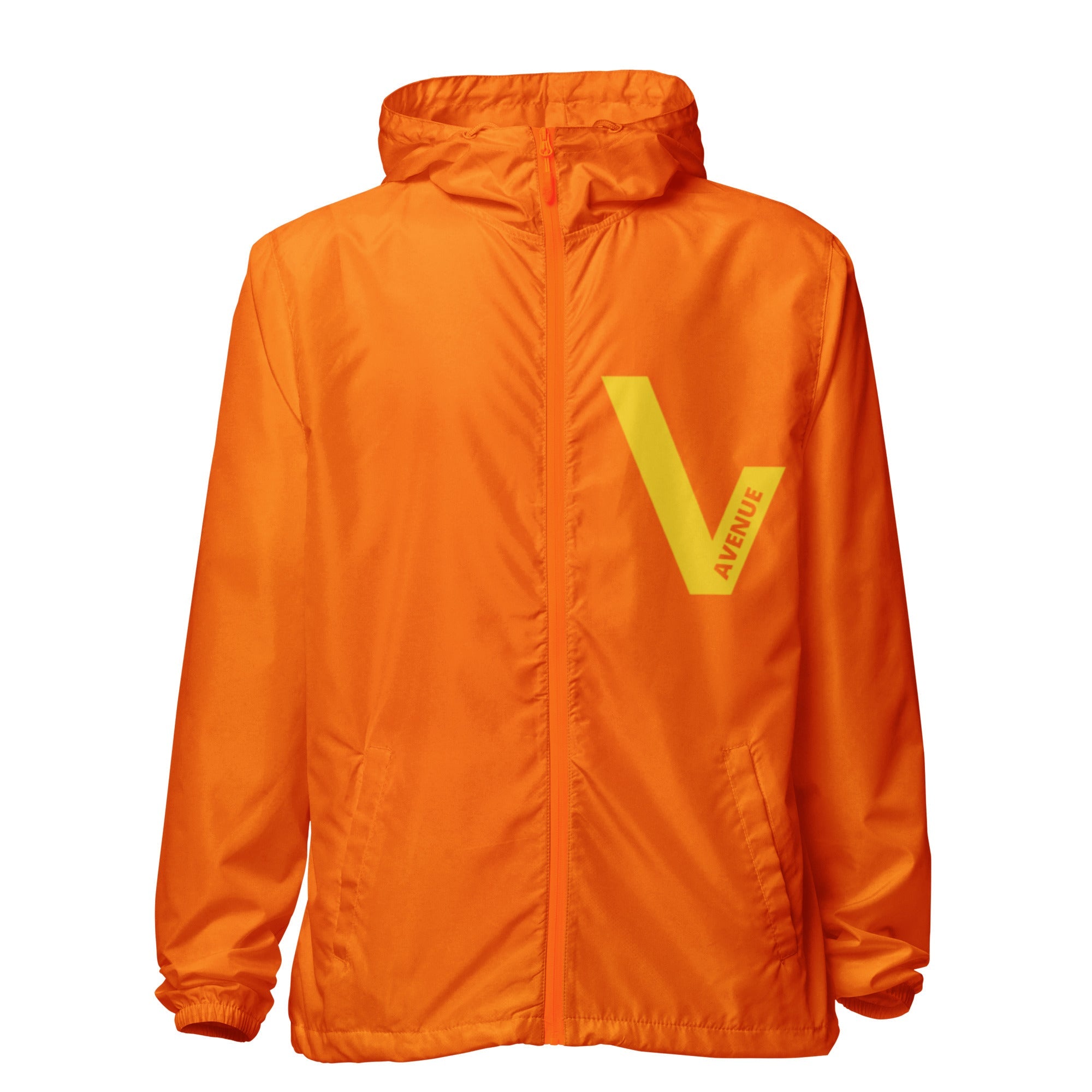 VVNTAGE Logo Lightweight Full - Zip Windbreaker - GOLD Edition - VVNTAGE AVENUE