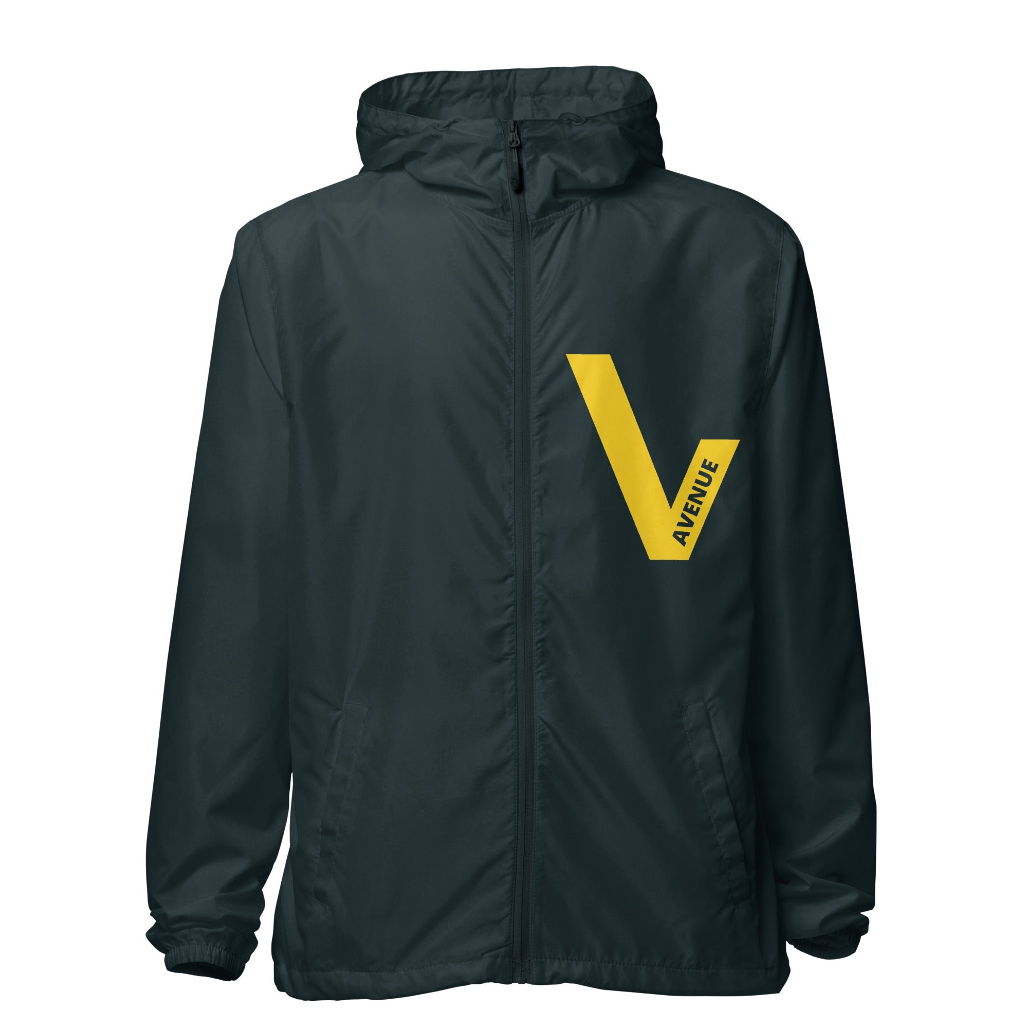 VVNTAGE Logo Lightweight Full - Zip Windbreaker - GOLD Edition - VVNTAGE AVENUE