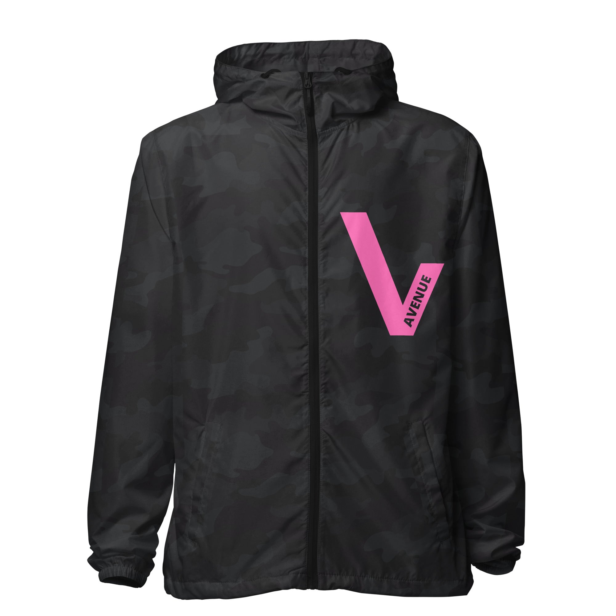 VVNTAGE Logo Lightweight Full - Zip Windbreaker - PVNK Edition - VVNTAGE AVENUE
