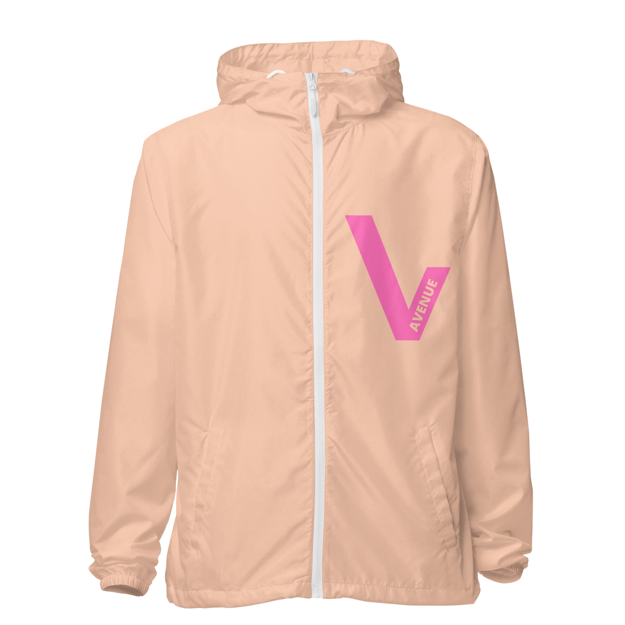VVNTAGE Logo Lightweight Full - Zip Windbreaker - PVNK Edition - VVNTAGE AVENUE