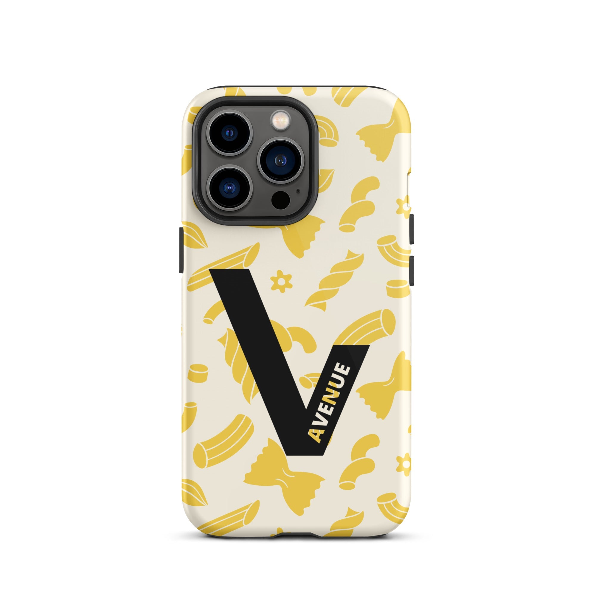 VVNTAGE Logo Tough Case for iPhone® - Pasta Shapes - VVNTAGE AVENUE
