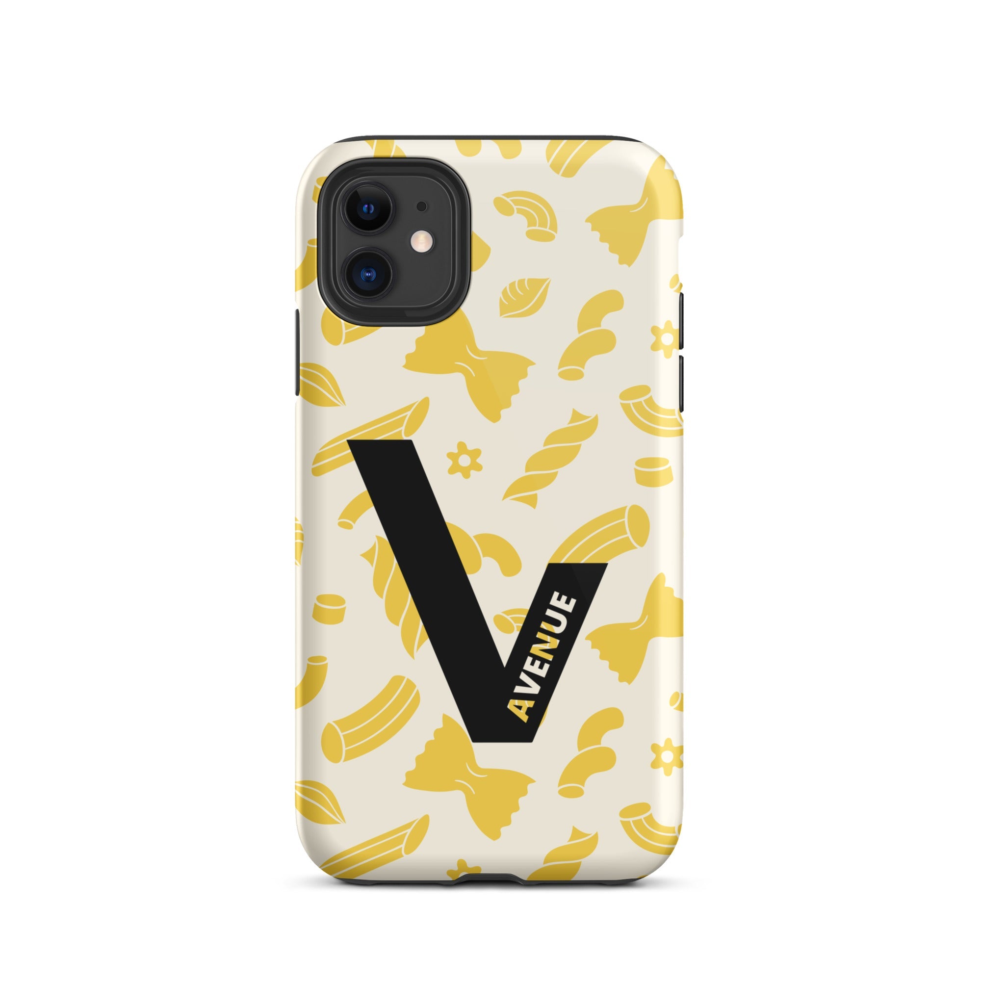 VVNTAGE Logo Tough Case for iPhone® - Pasta Shapes - VVNTAGE AVENUE