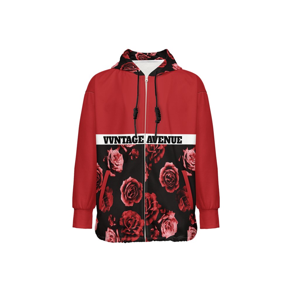 VVNTAGE Relaxed Fit Full - Zip Hoodie (Rose Candy) - VVNTAGE AVENUE