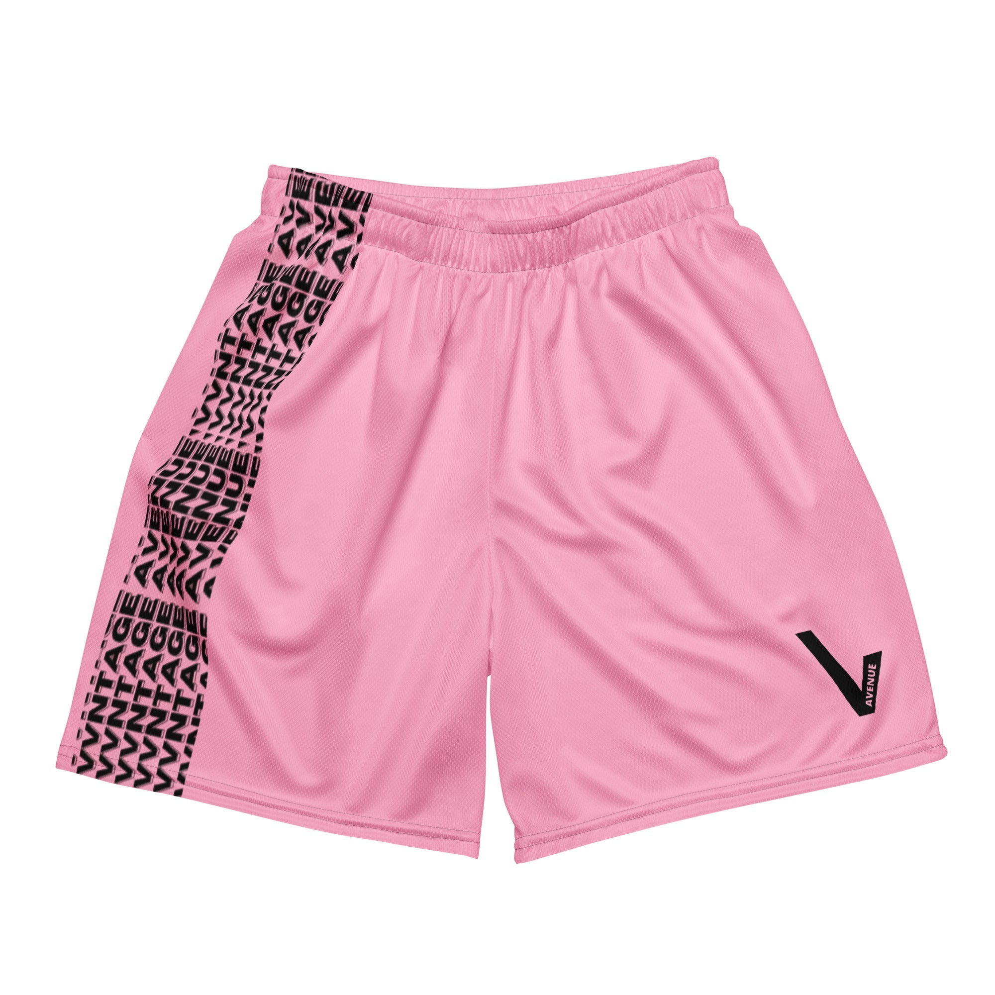 VVNTAGE Solid Mesh Shorts (Cotton Candy) - VVNTAGE AVENUE
