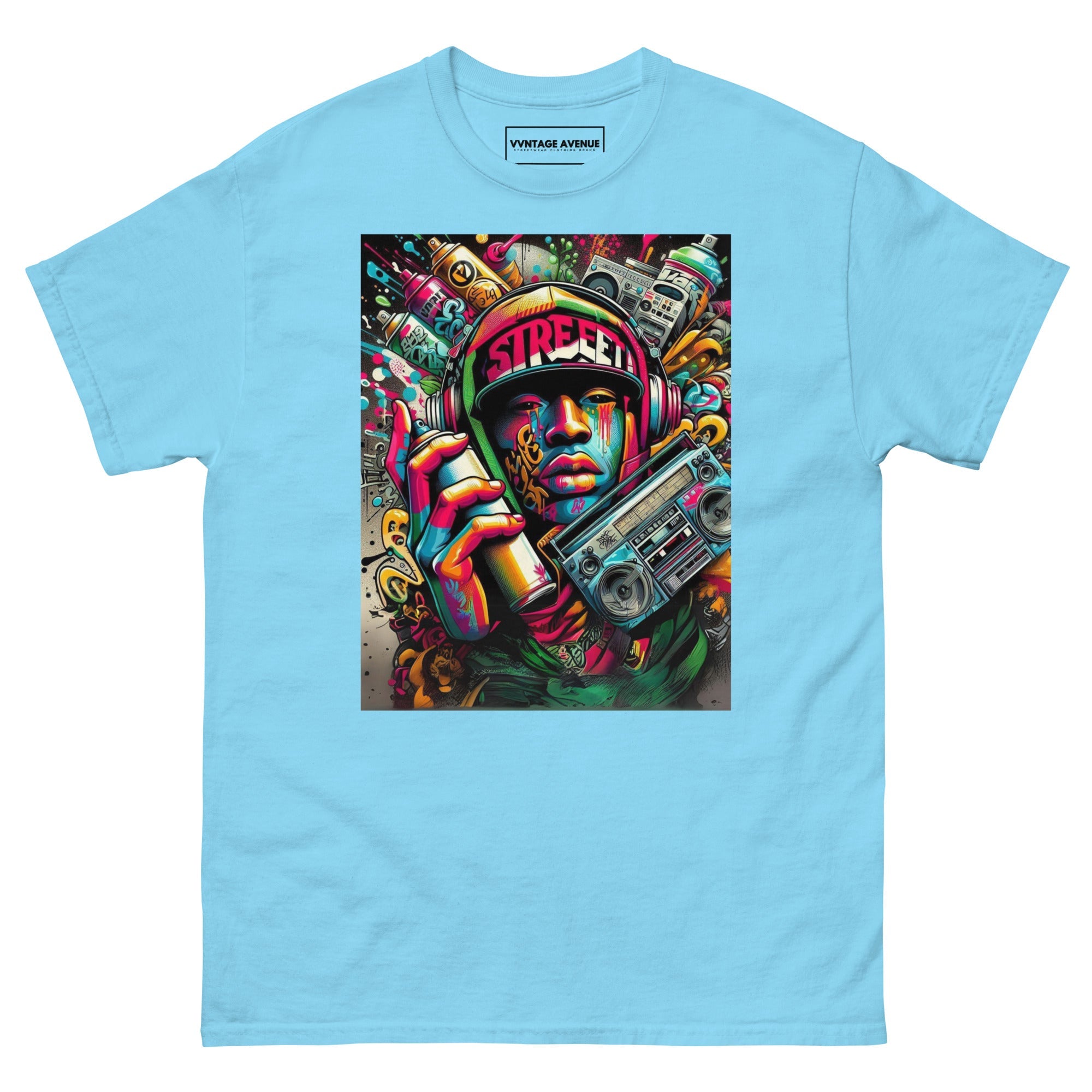 VVNTAGE Street Mural Art SS T-Shirt - VVNTAGE AVENUE