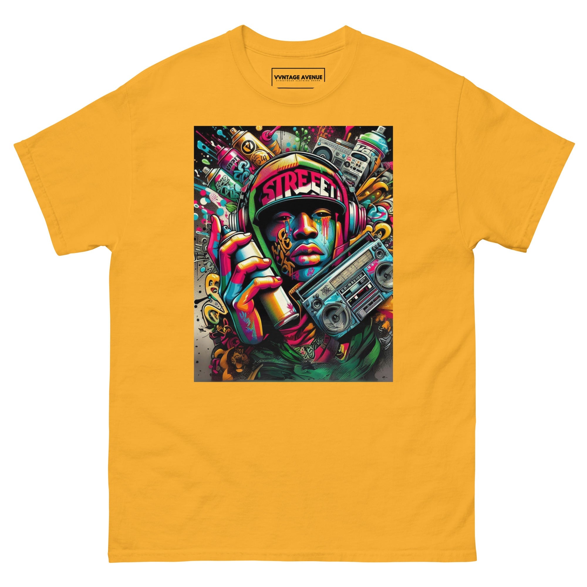VVNTAGE Street Mural Art SS T-Shirt - VVNTAGE AVENUE