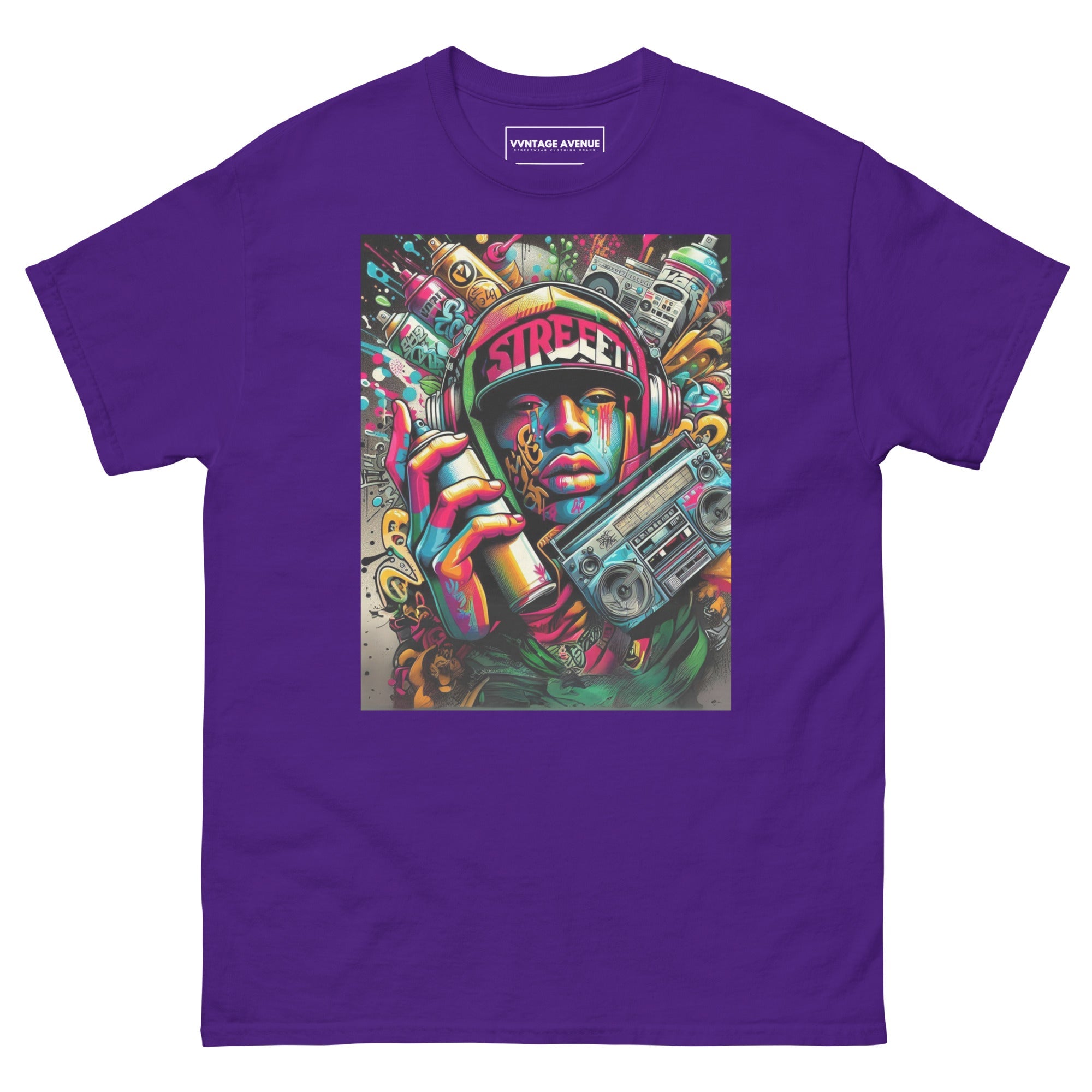 VVNTAGE Street Mural Art SS T-Shirt - VVNTAGE AVENUE