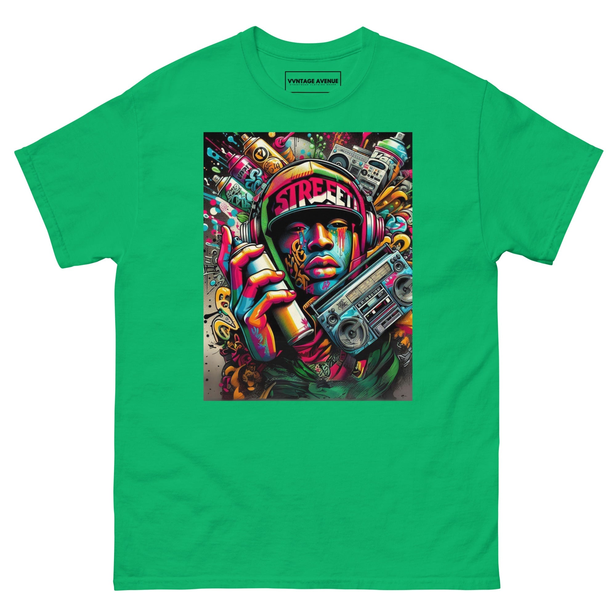 VVNTAGE Street Mural Art SS T-Shirt - VVNTAGE AVENUE