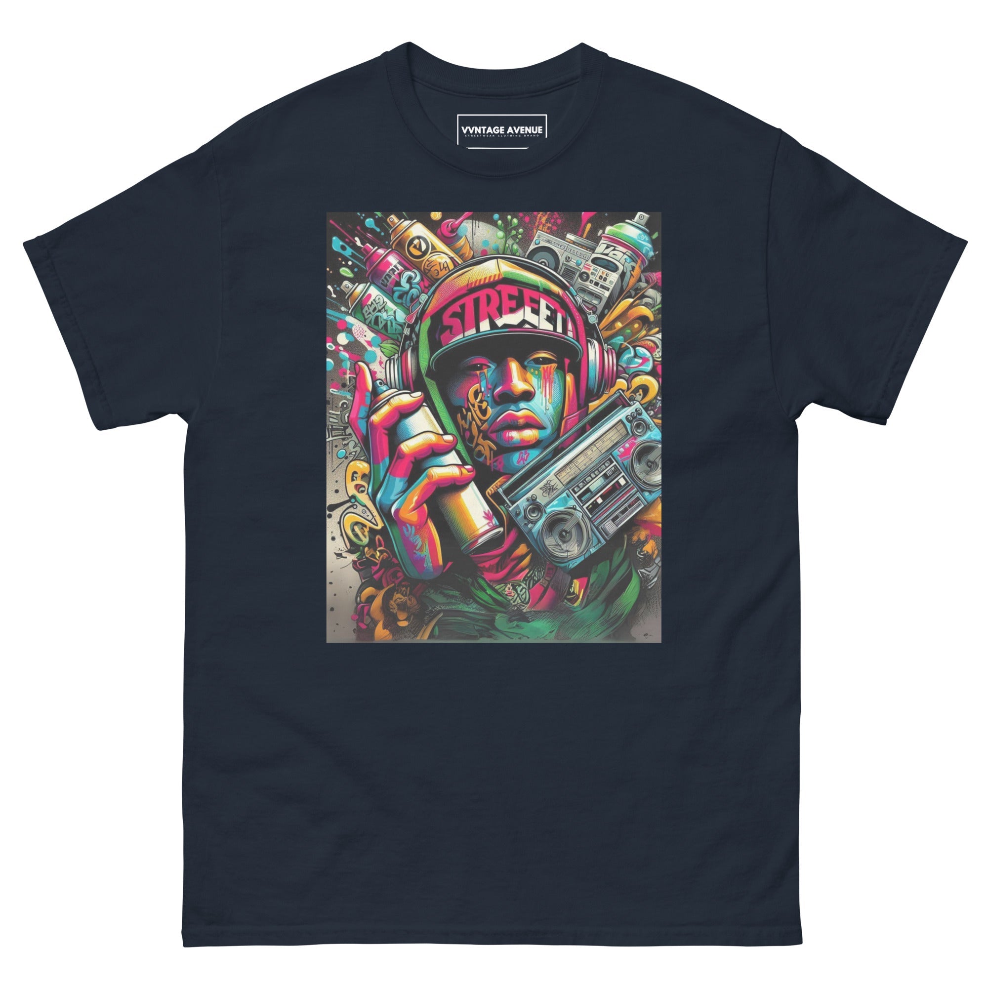 VVNTAGE Street Mural Art SS T-Shirt - VVNTAGE AVENUE